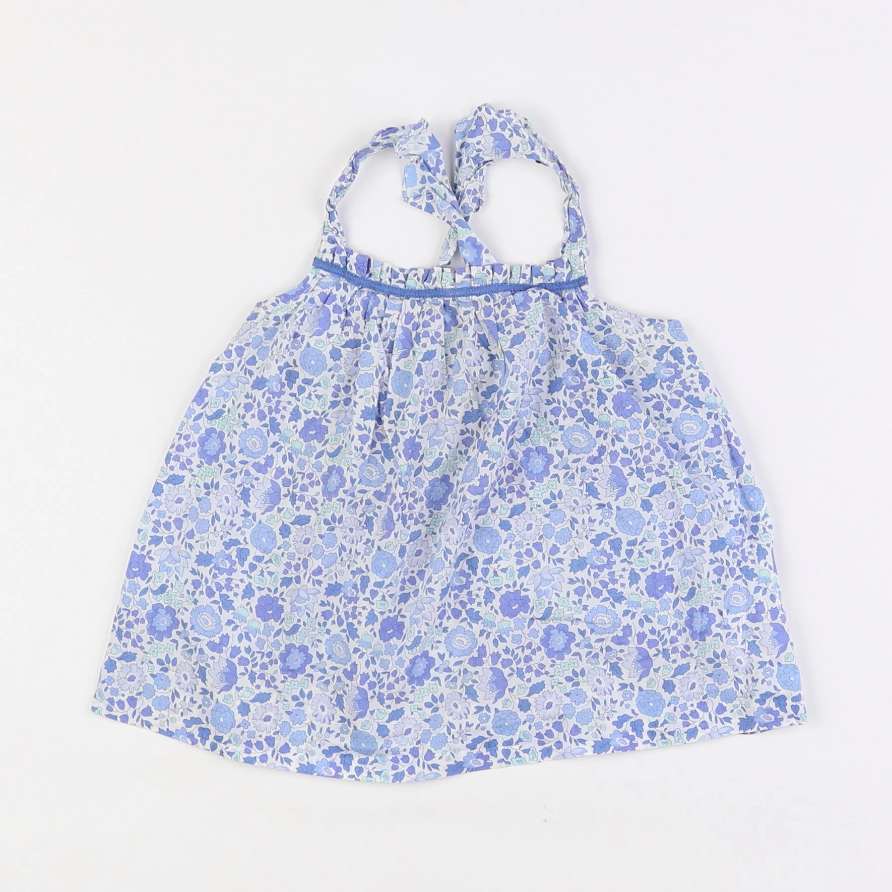 Jacadi - blouse liberty bleu - 3 ans