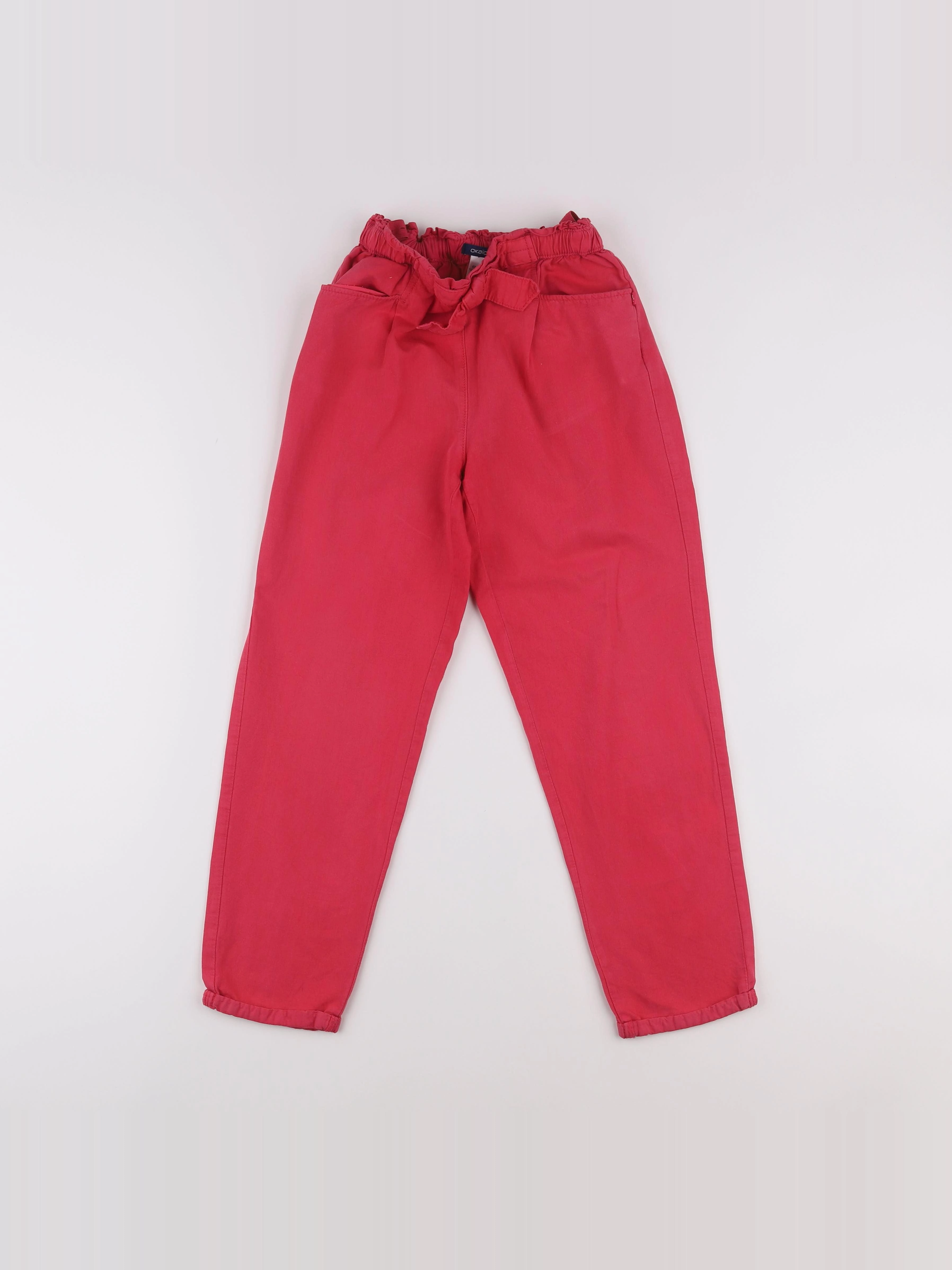 Okaidi - pantalon rose - 12 ans