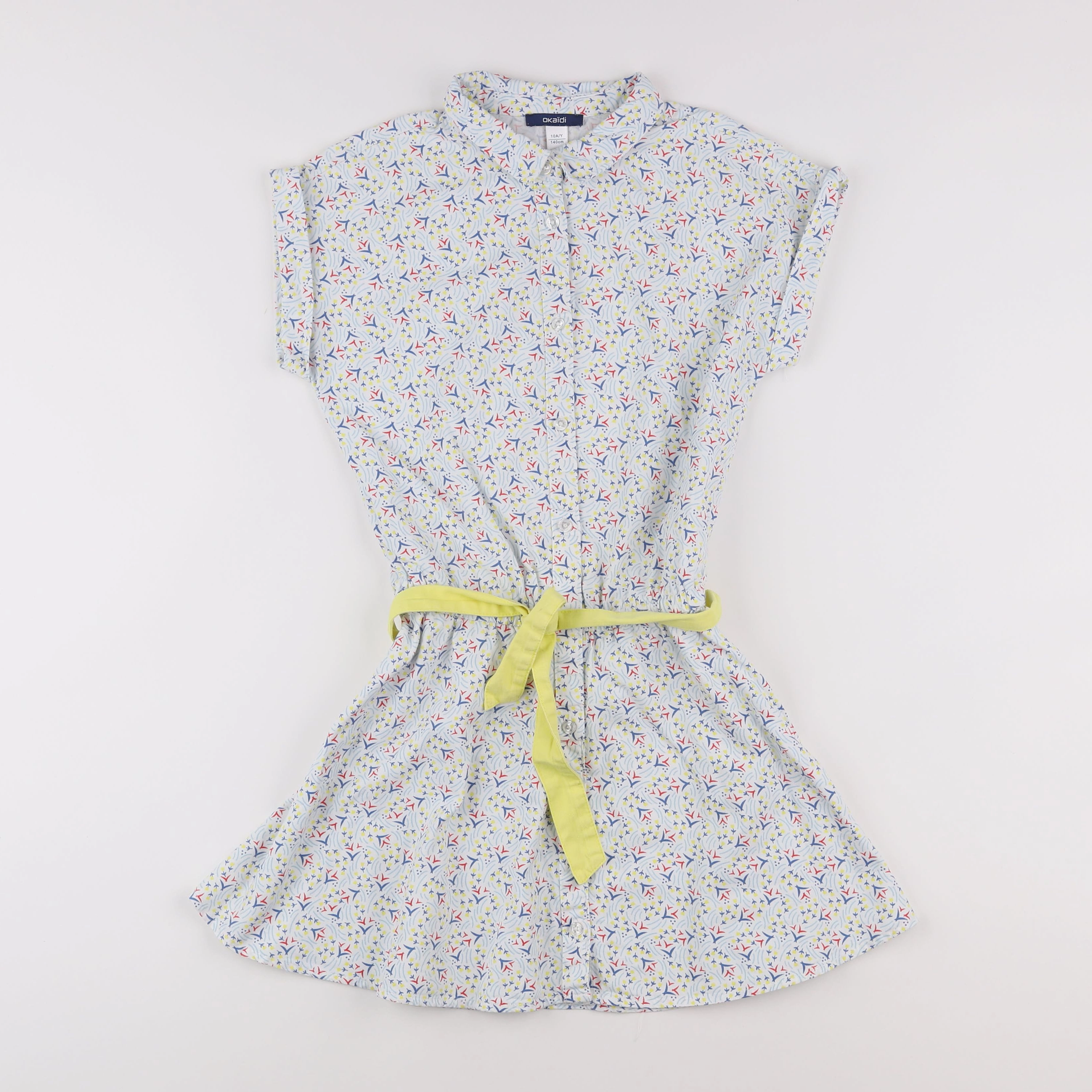 Okaidi - robe blanc - 10 ans