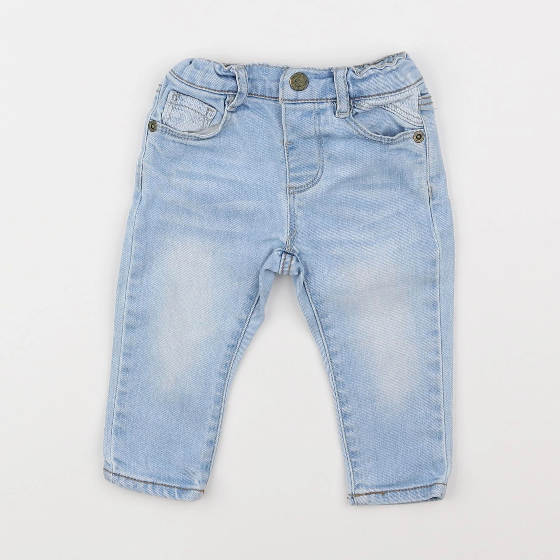 Zara - jean bleu - 6/9 mois