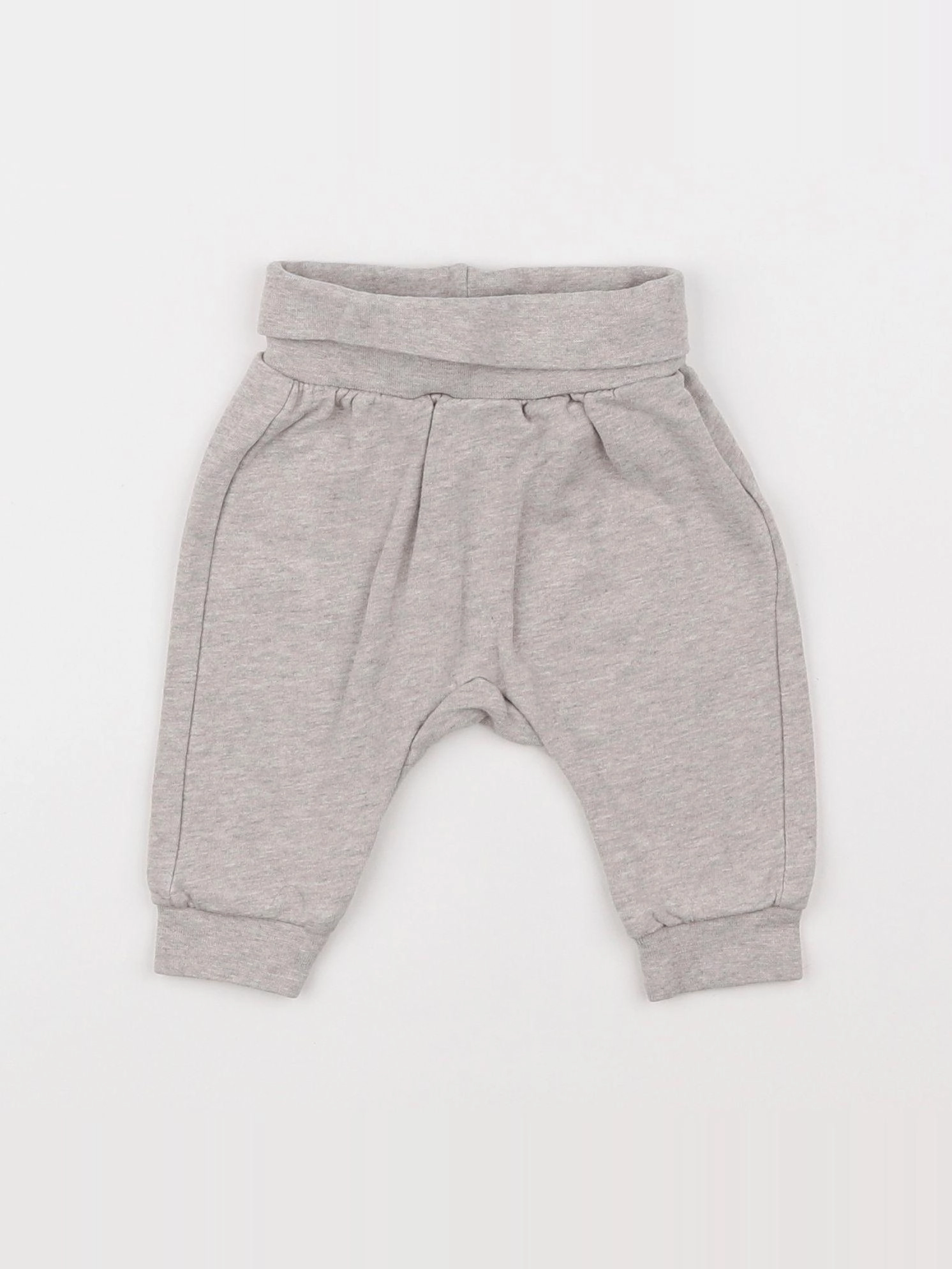 H&M - pantalon gris - 1 mois