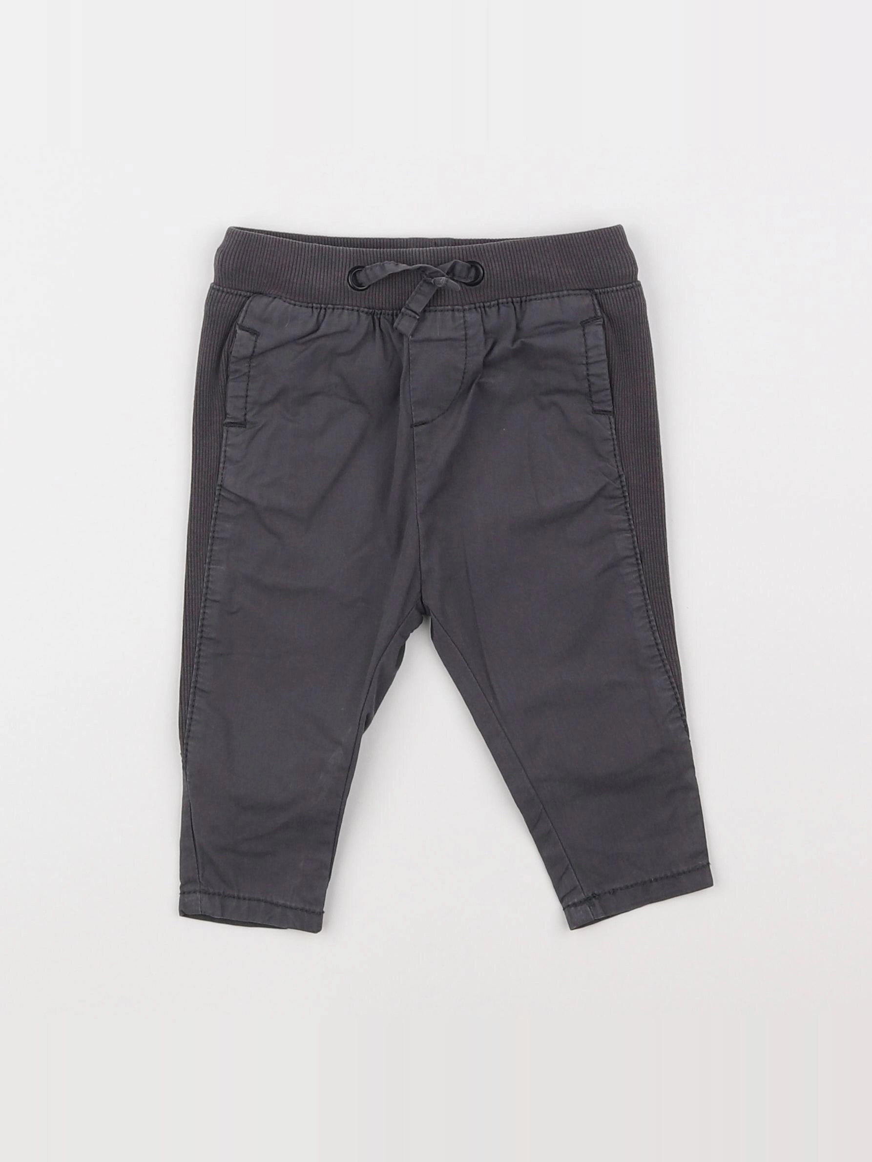 Tape à l'oeil - pantalon gris - 6 mois