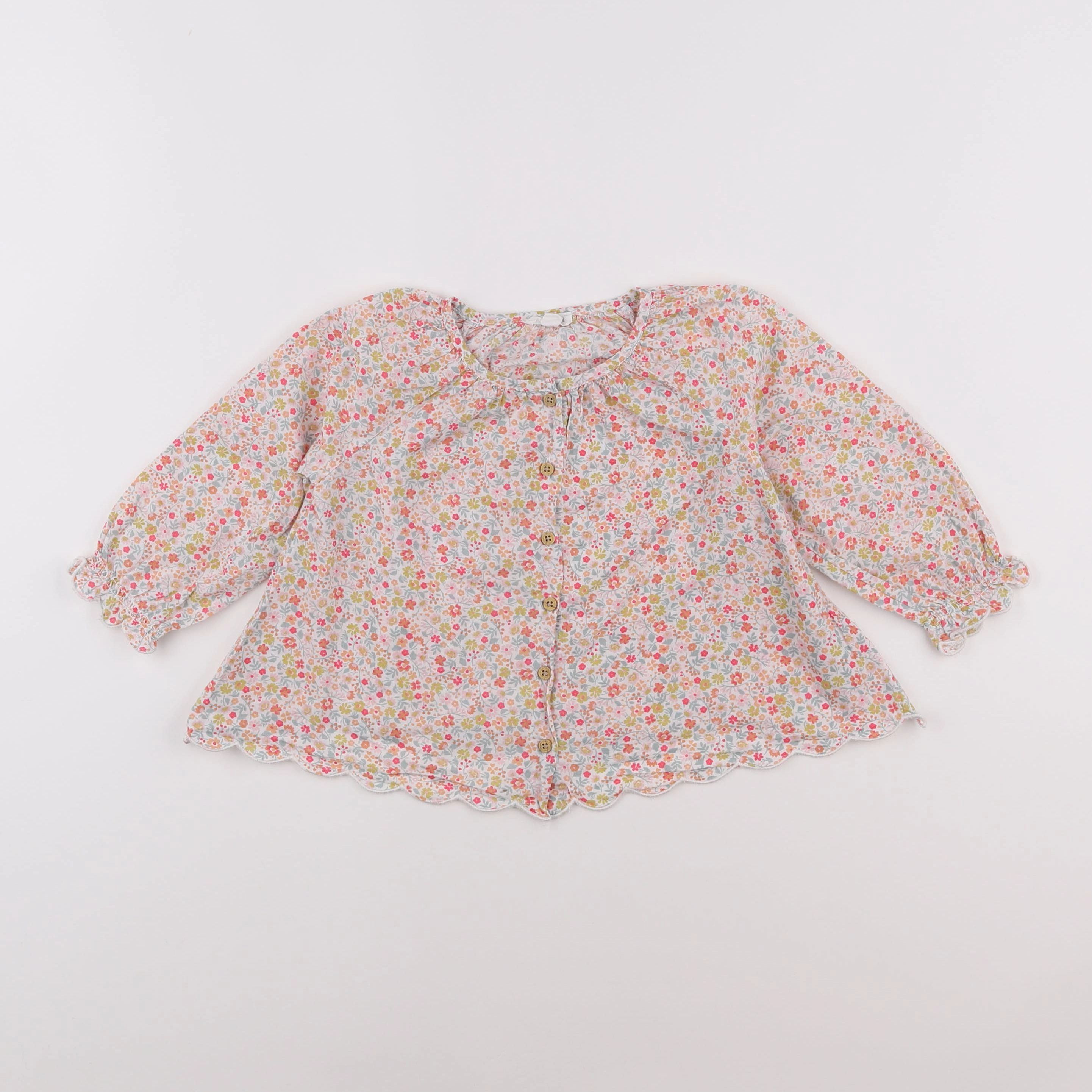 Vertbaudet - blouse multicolore - 2 ans