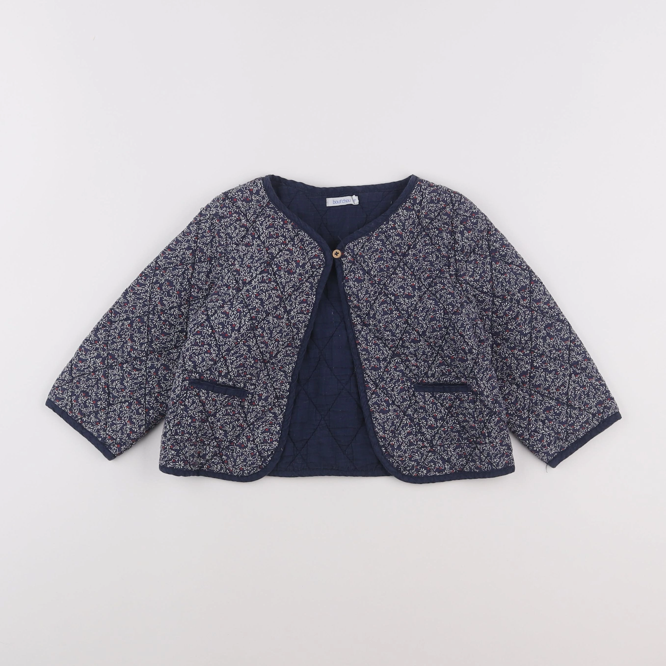 Boutchou - veste bleu - 2 ans