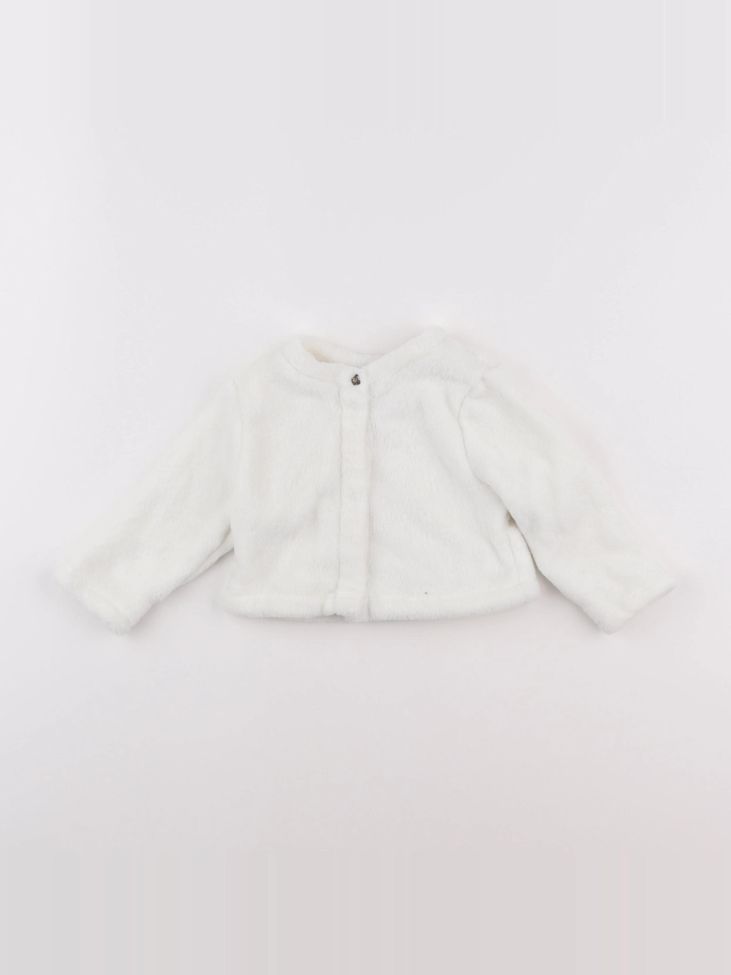 IKKS - gilet blanc - 18 mois
