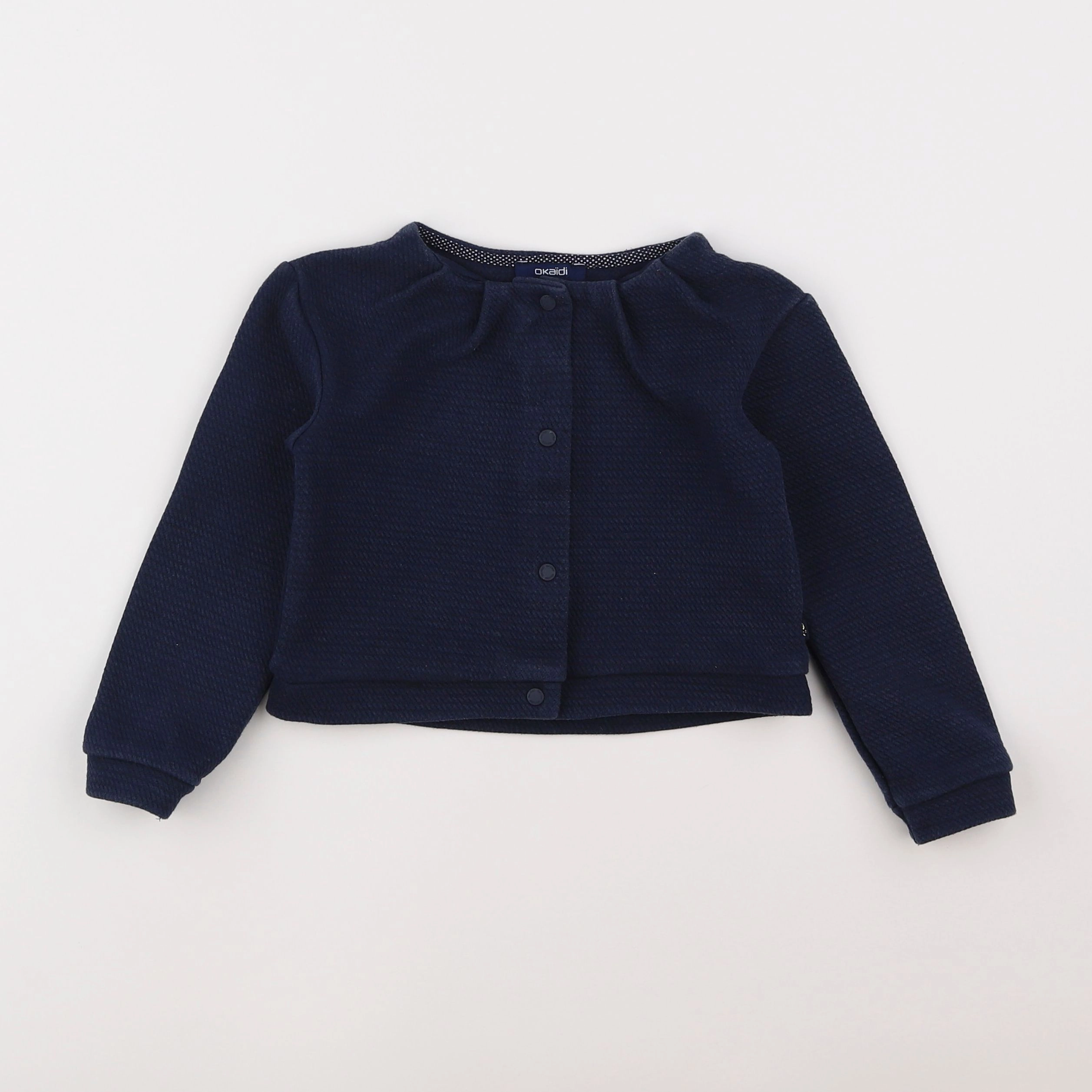 Okaidi - sweat bleu - 3 ans