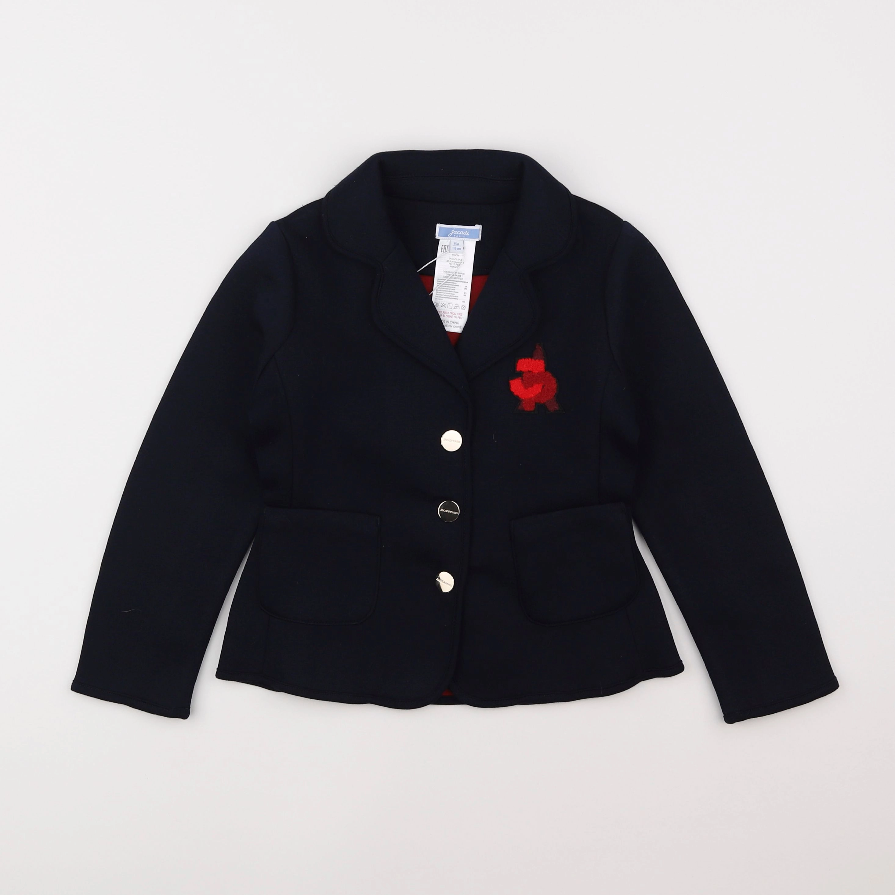 Jacadi - veste bleu - 6 ans