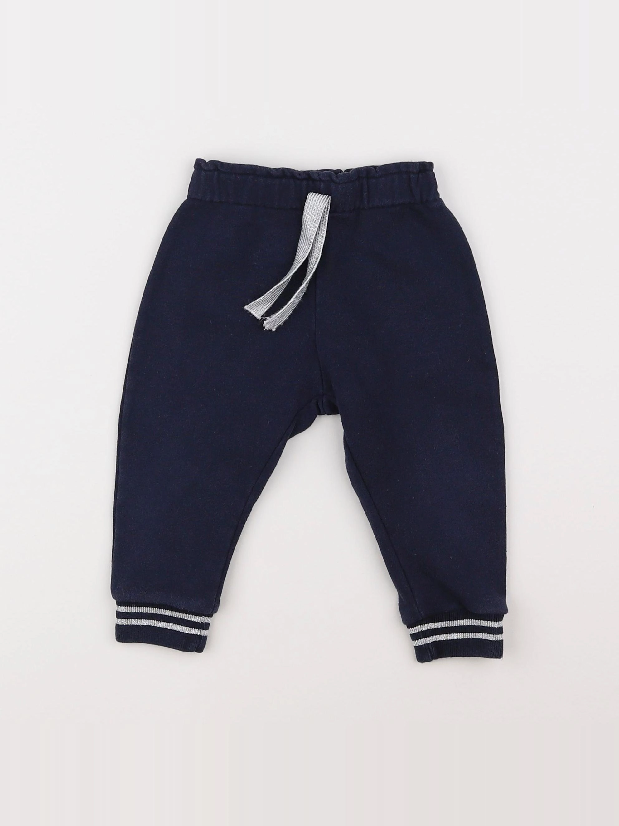 Petit Bateau - jogging bleu - 18 mois
