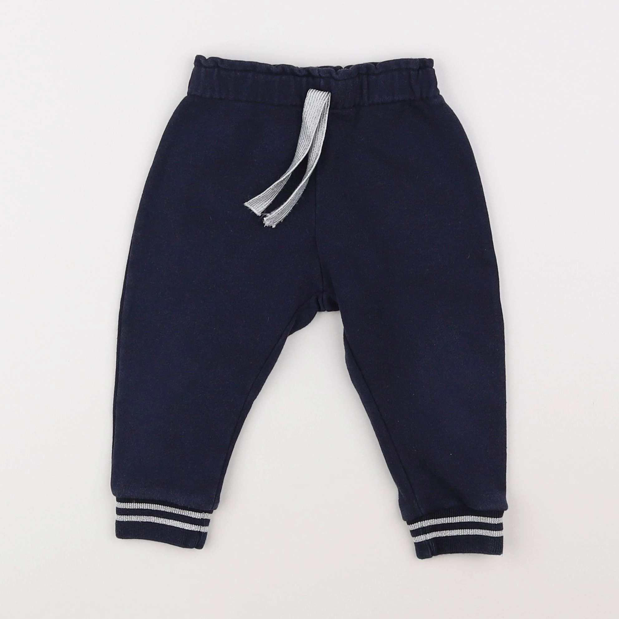 Petit Bateau - jogging bleu - 18 mois