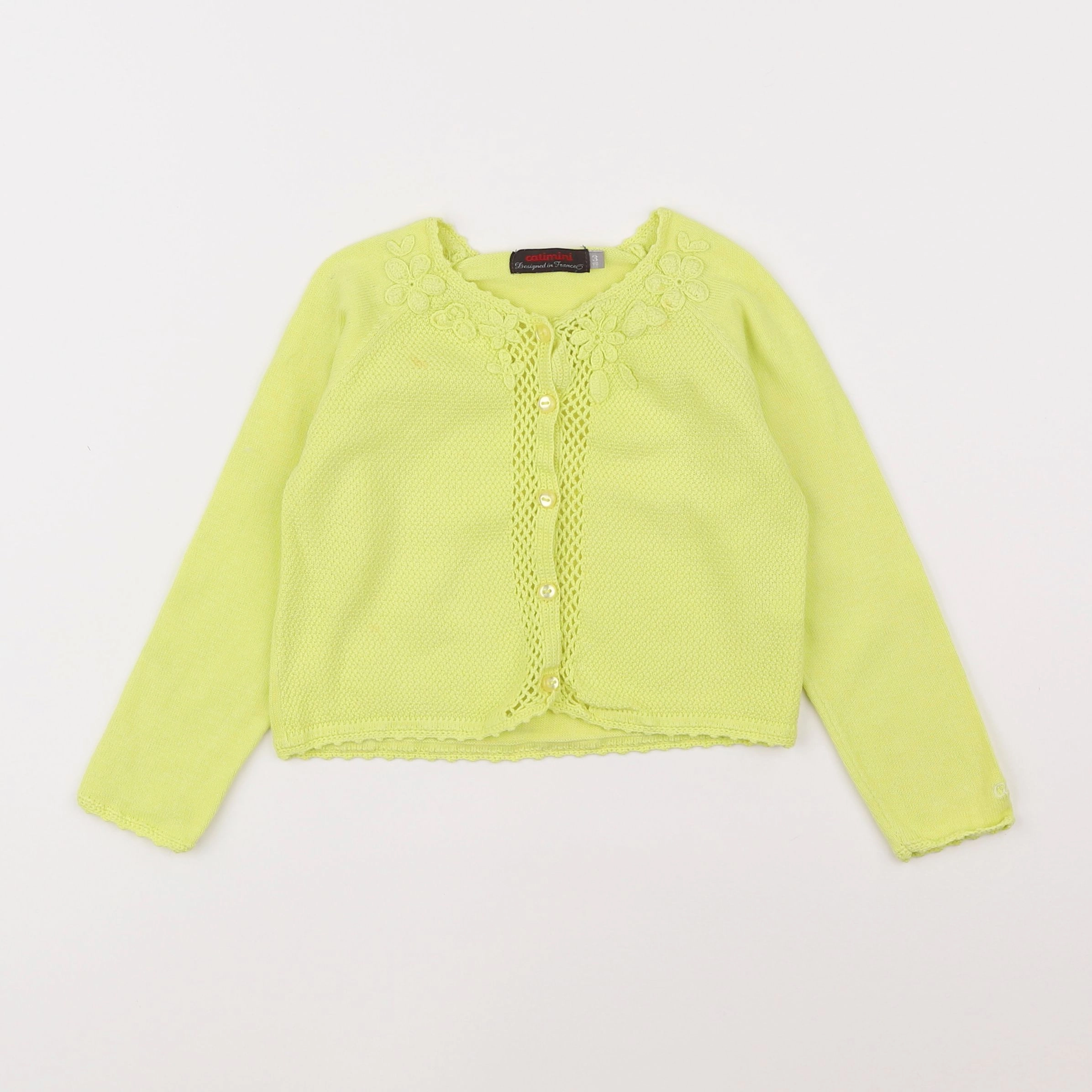 Catimini - gilet jaune - 3 ans