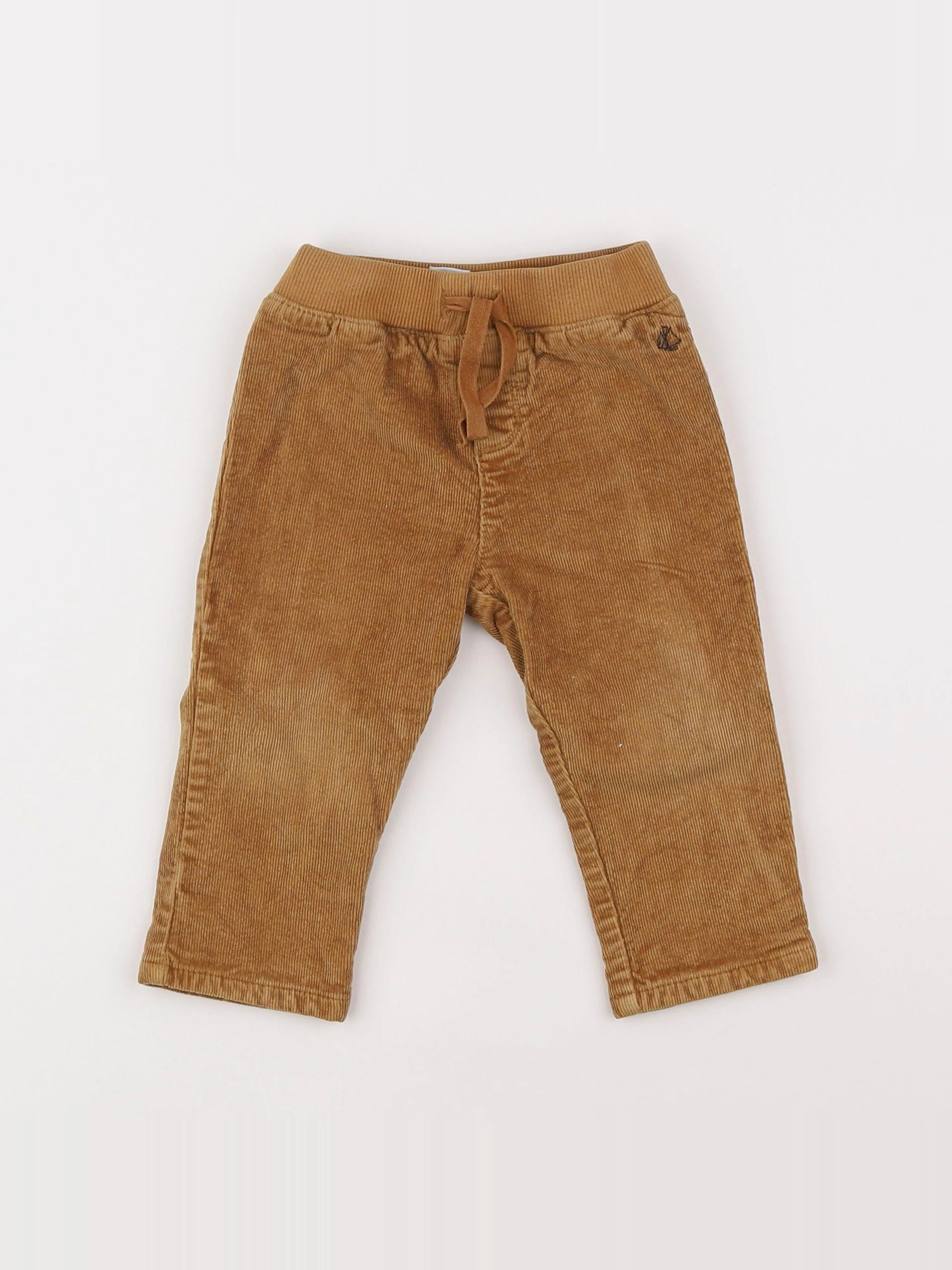 Petit Bateau - pantalon marron - 12 mois
