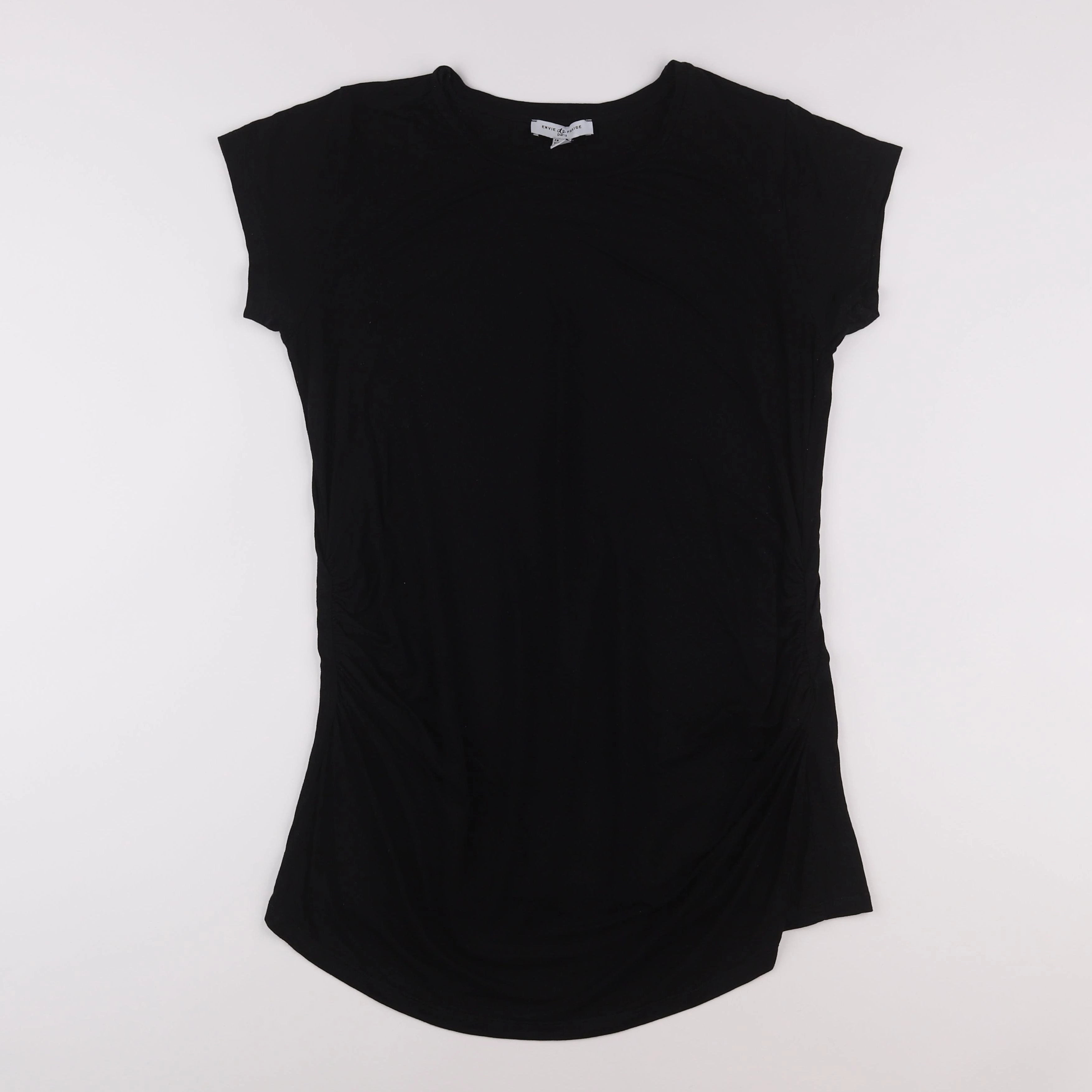 Envie de fraise - tee-shirt grossesse noir - 44 à 46