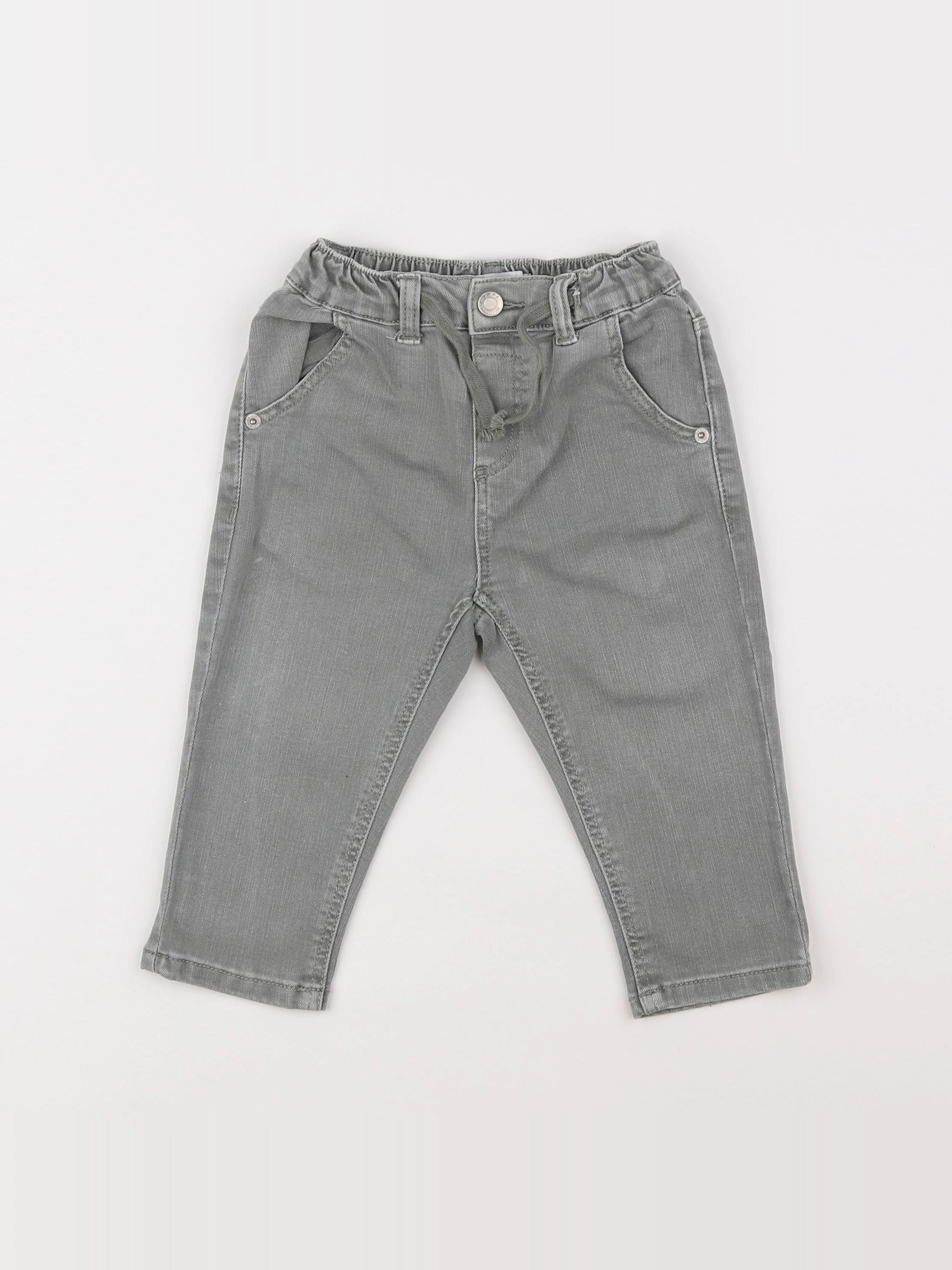 Zara - jean gris - 12/18 mois