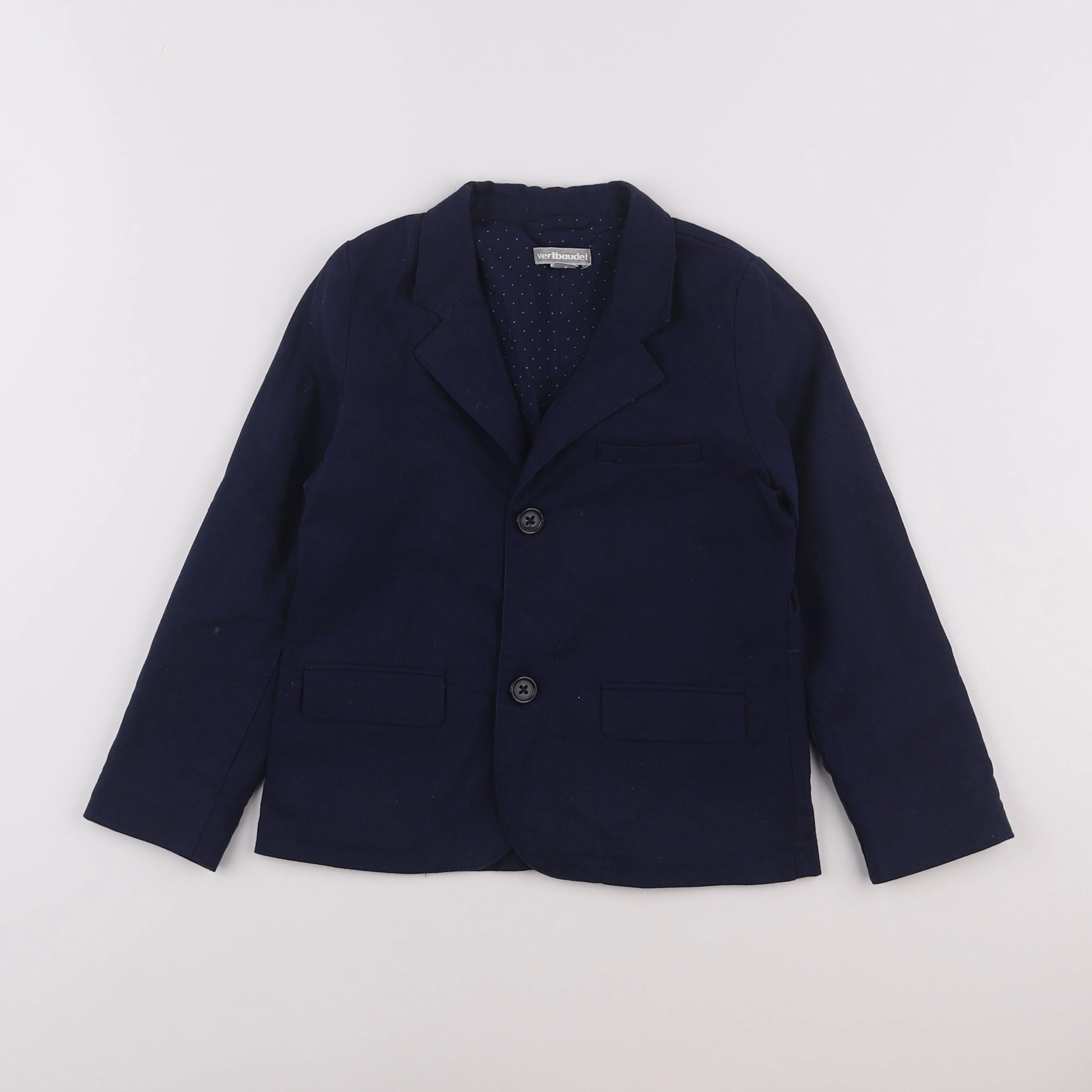 Vertbaudet - veste bleu - 4 ans