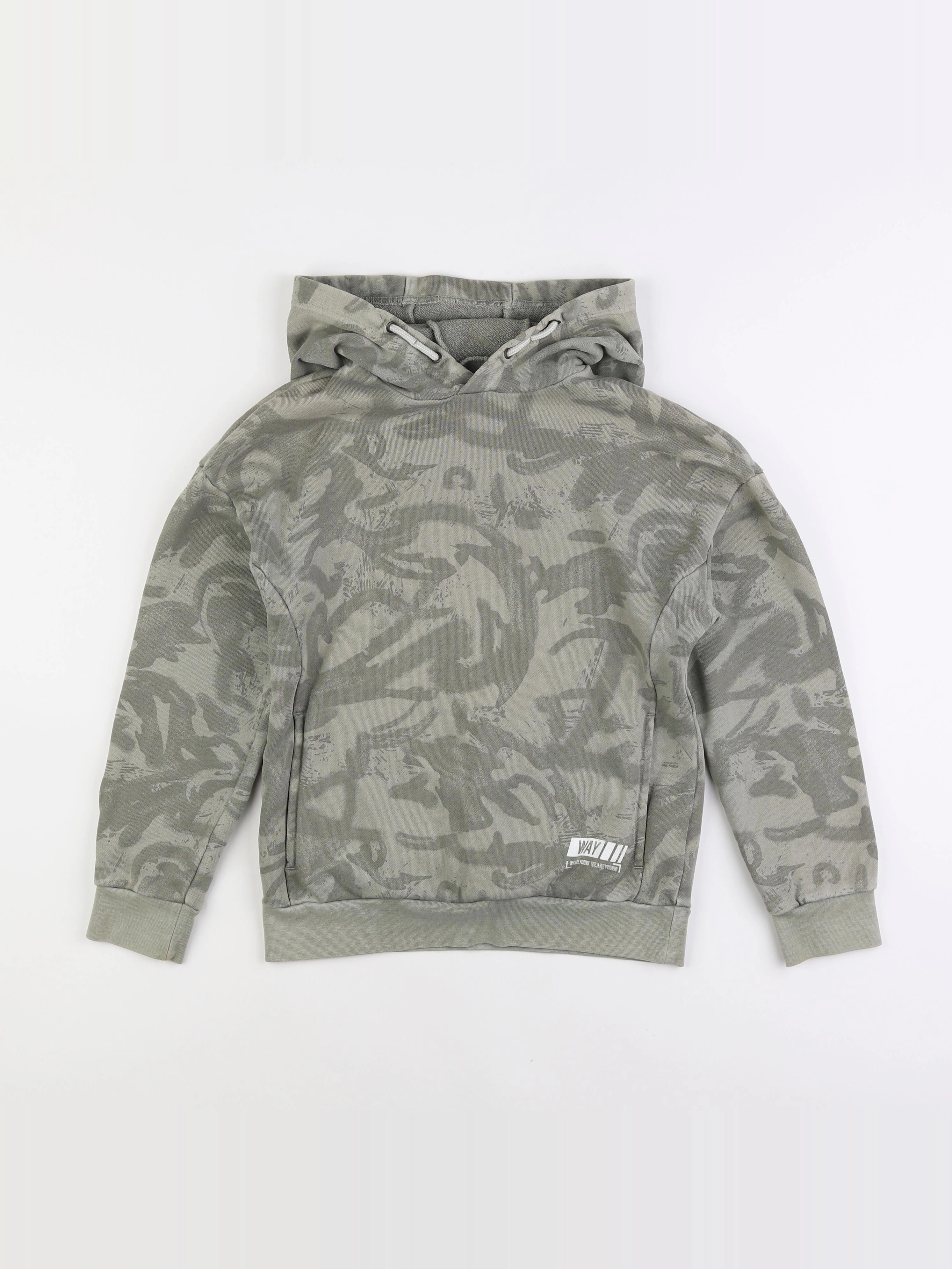 IKKS - sweat vert - 10 ans