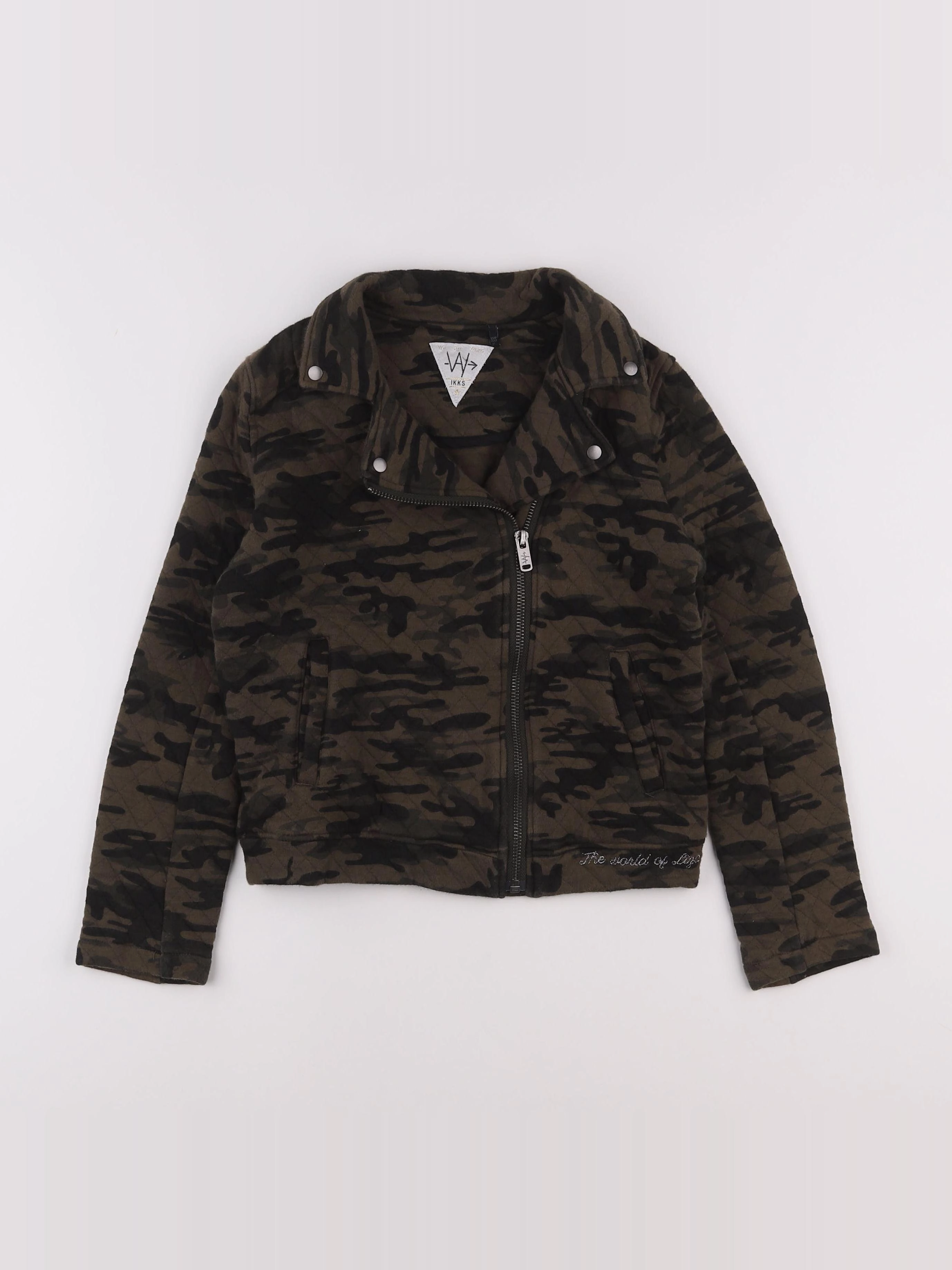 IKKS - veste vert - 10 ans