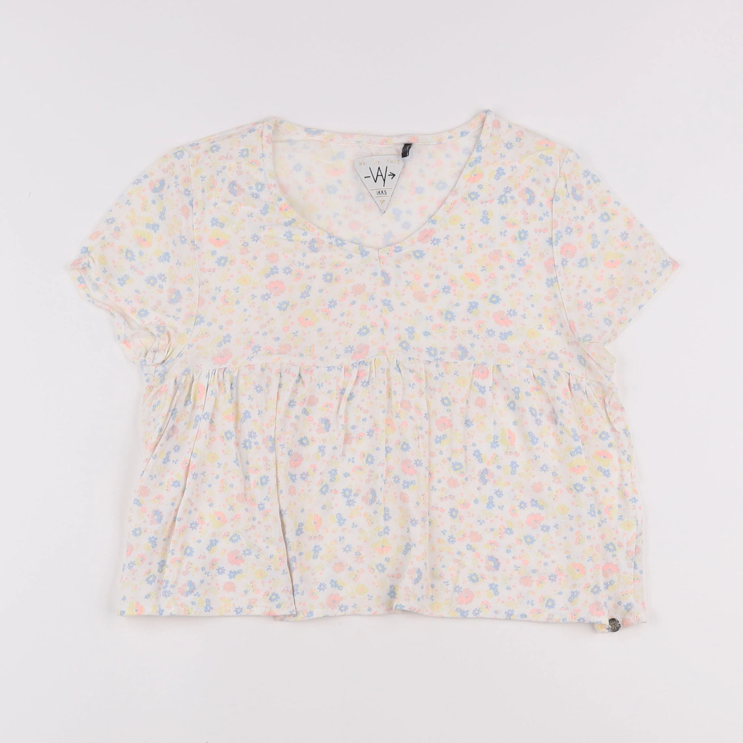 IKKS - blouse beige - 10 ans