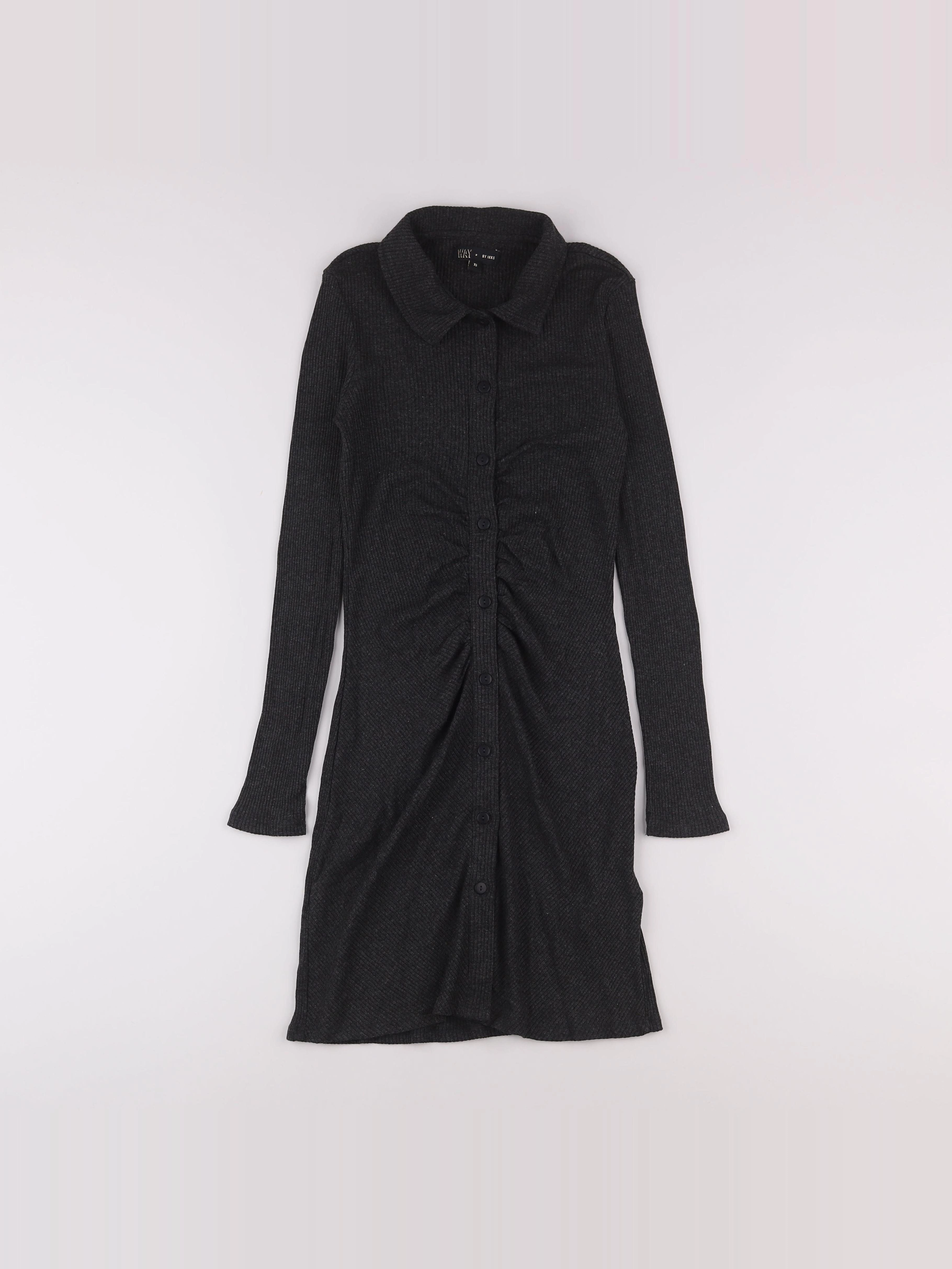 IKKS - robe gris - 11/12 ans