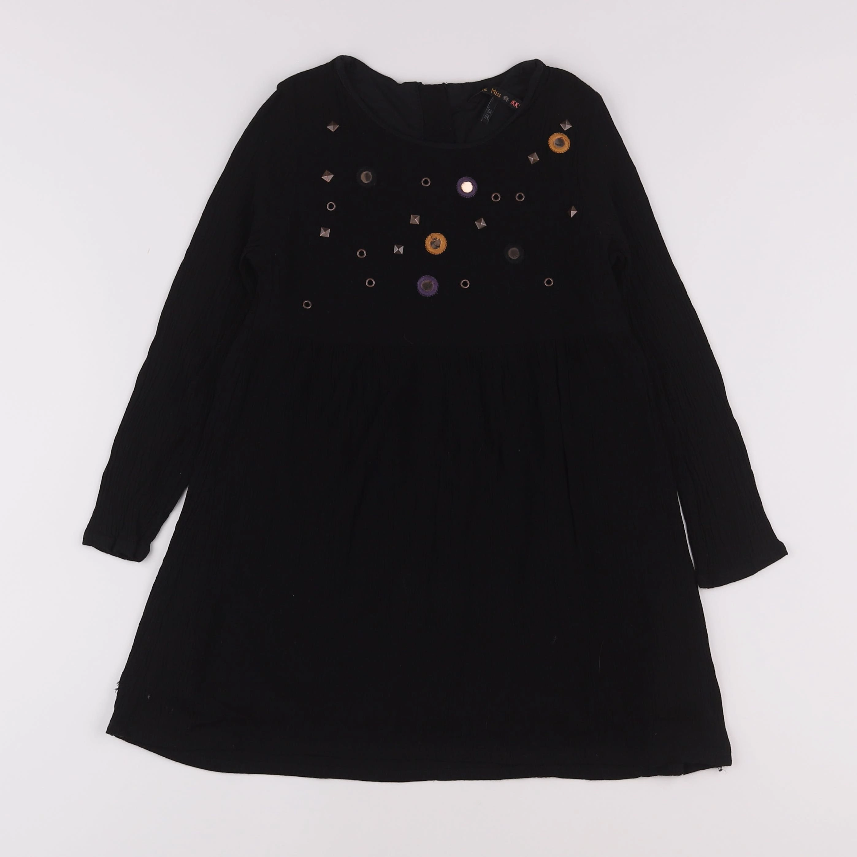 IKKS - robe noir - 6 ans