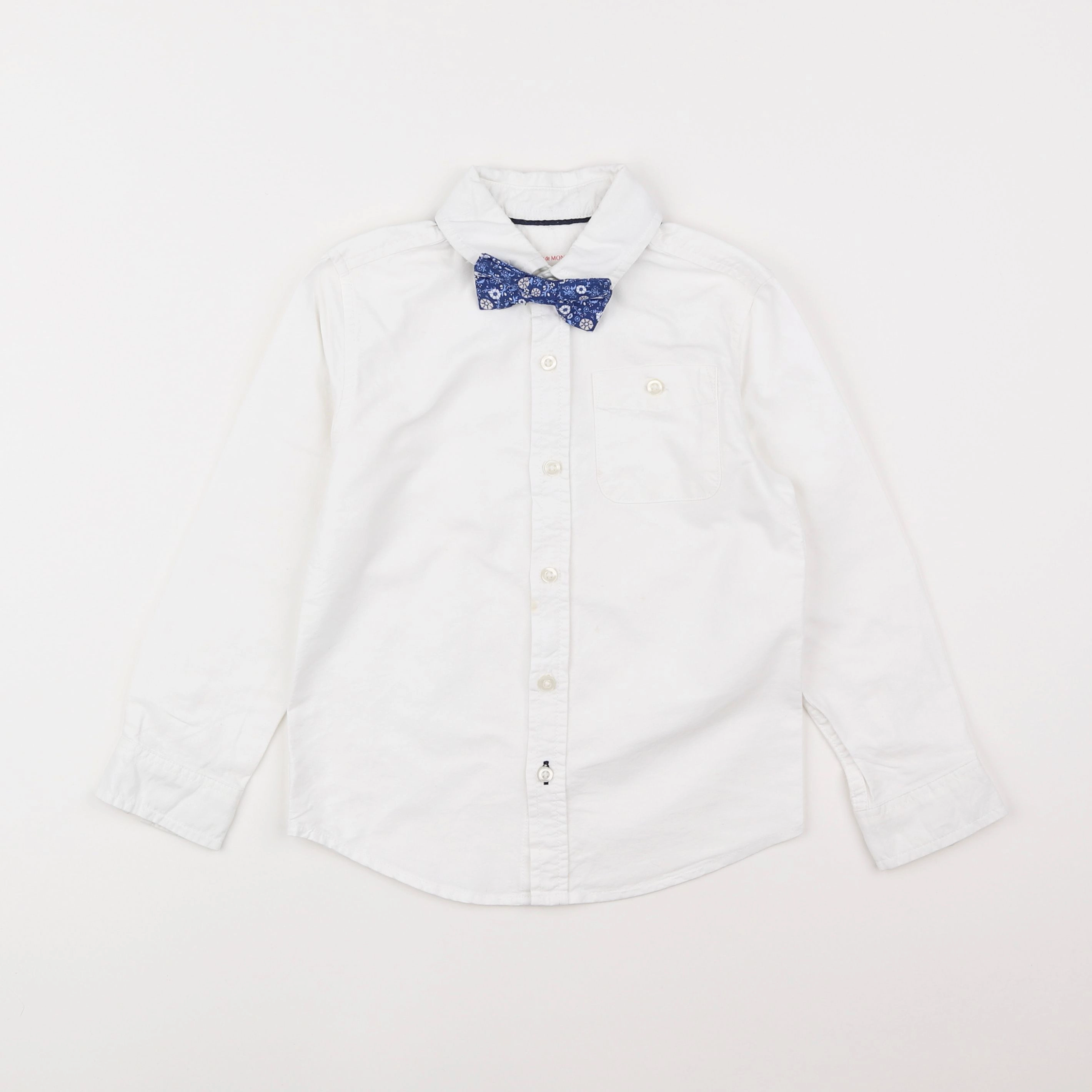 Monoprix - chemise blanc - 5 ans