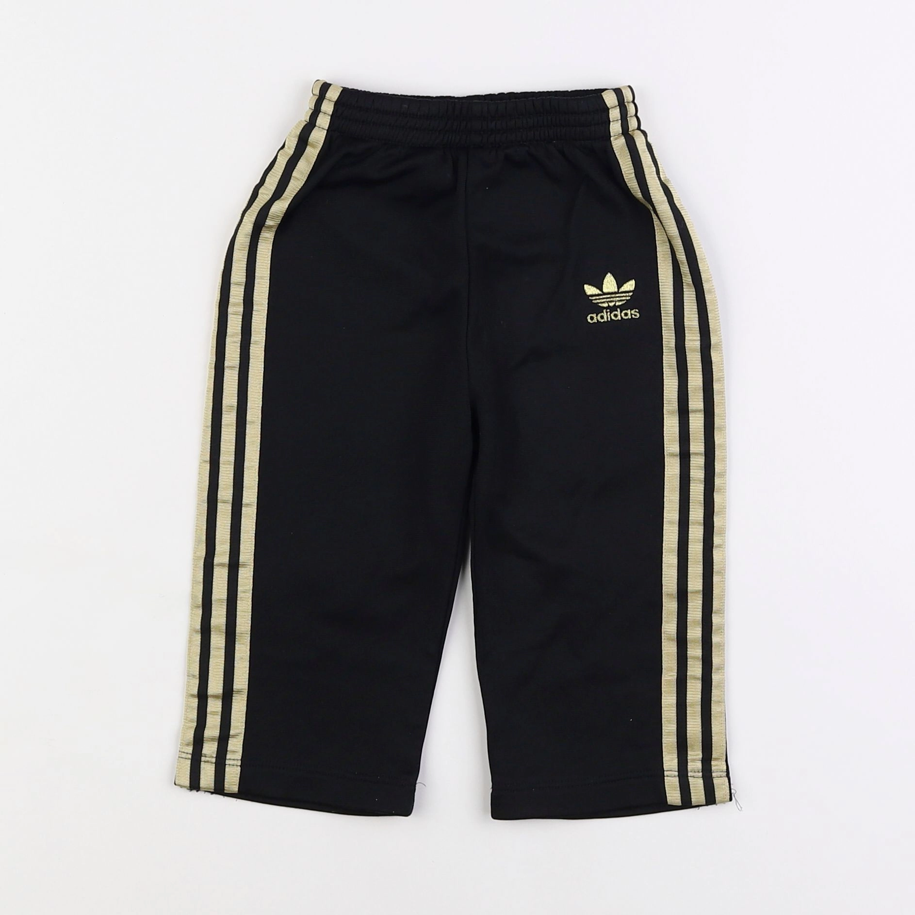 Adidas - jogging noir, or - 18 mois