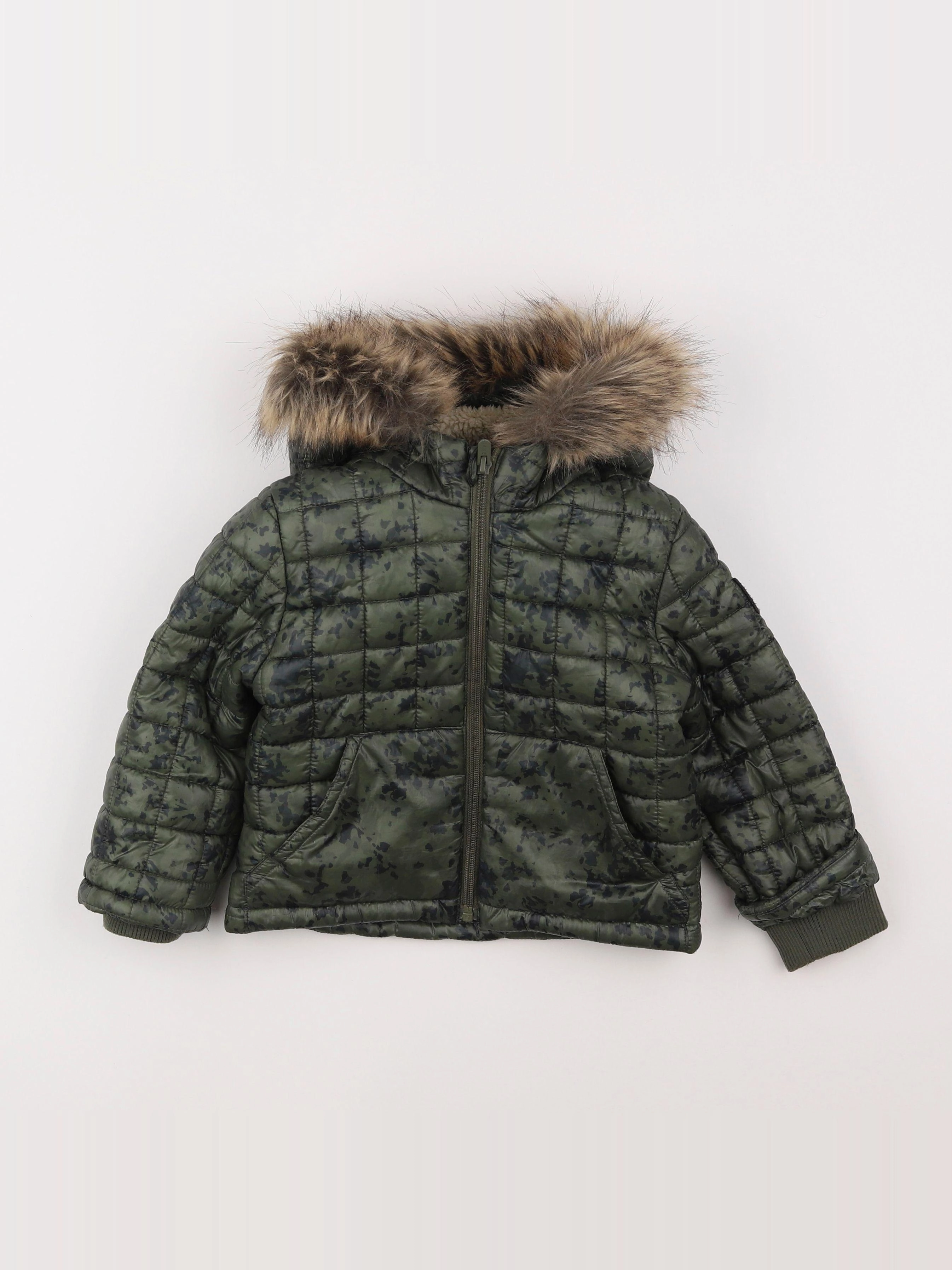 IKKS - doudoune vert - 2 ans