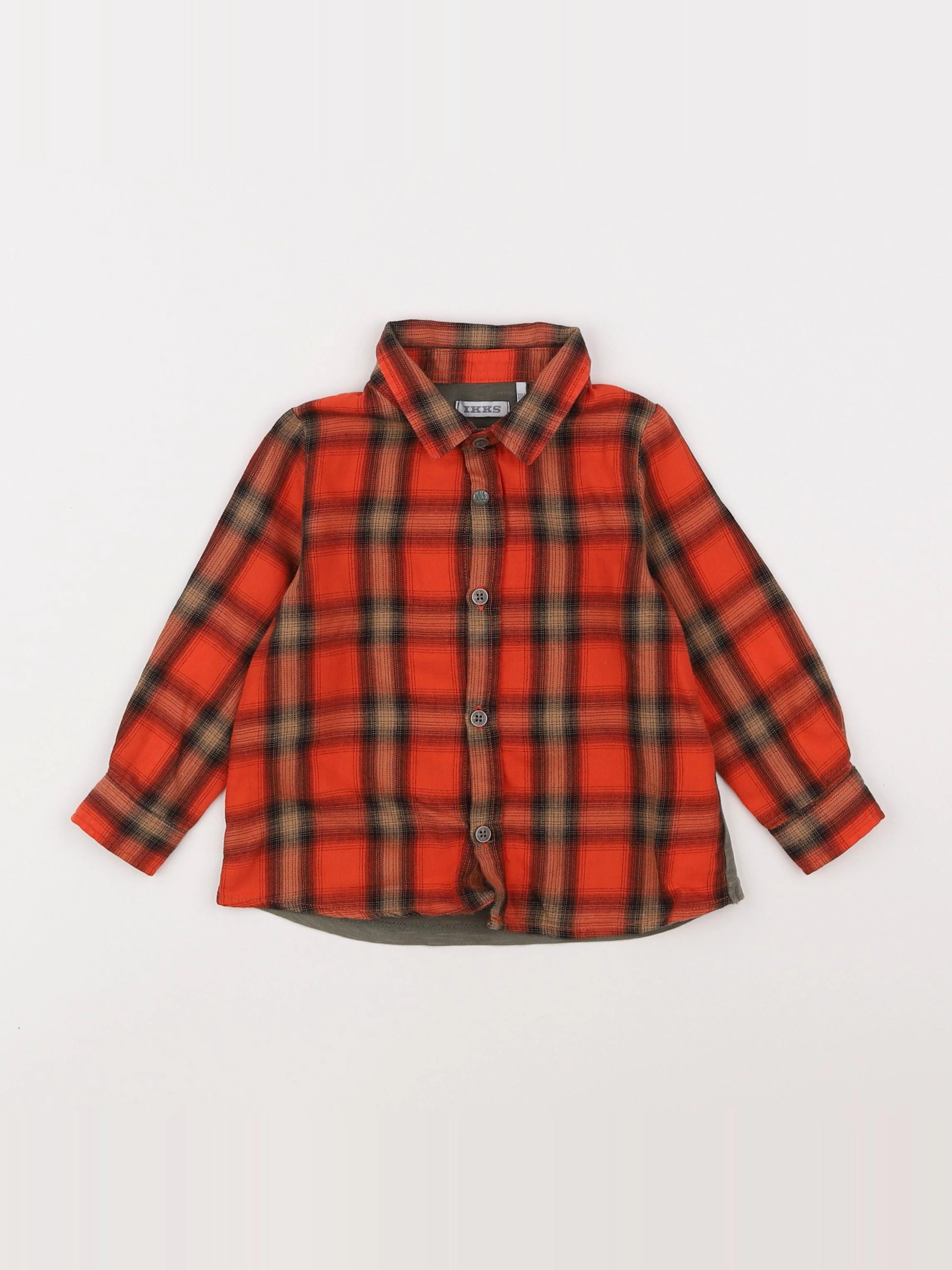 IKKS - chemise rouge - 18 mois