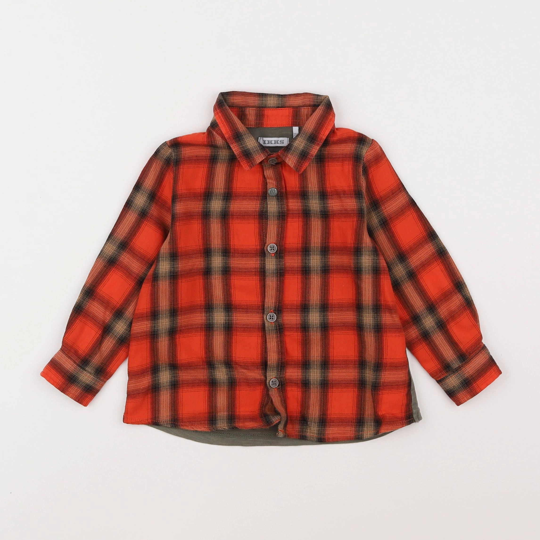 IKKS - chemise rouge - 18 mois