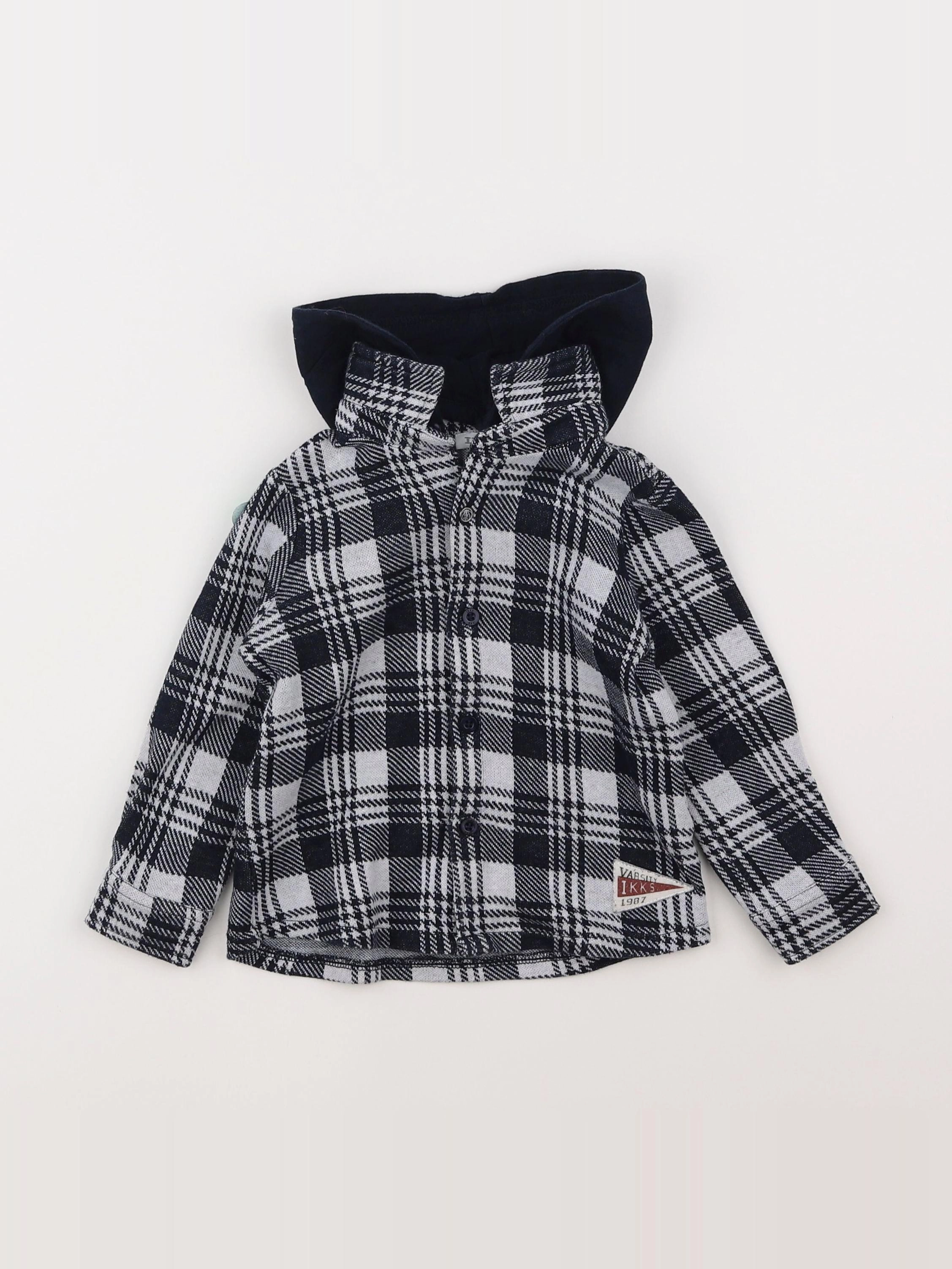 IKKS - gilet gris - 18 mois