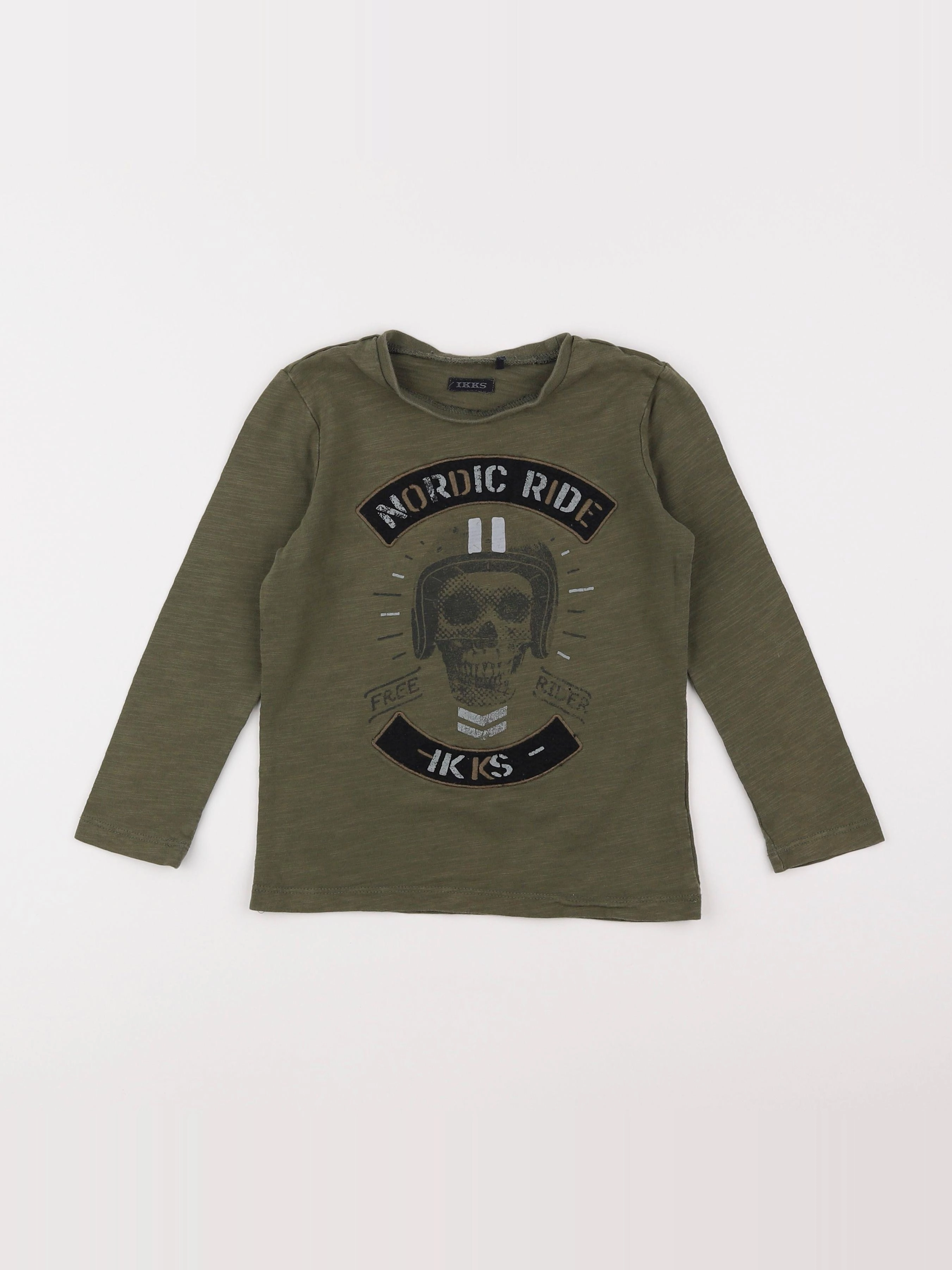 IKKS - tee-shirt vert - 4 ans
