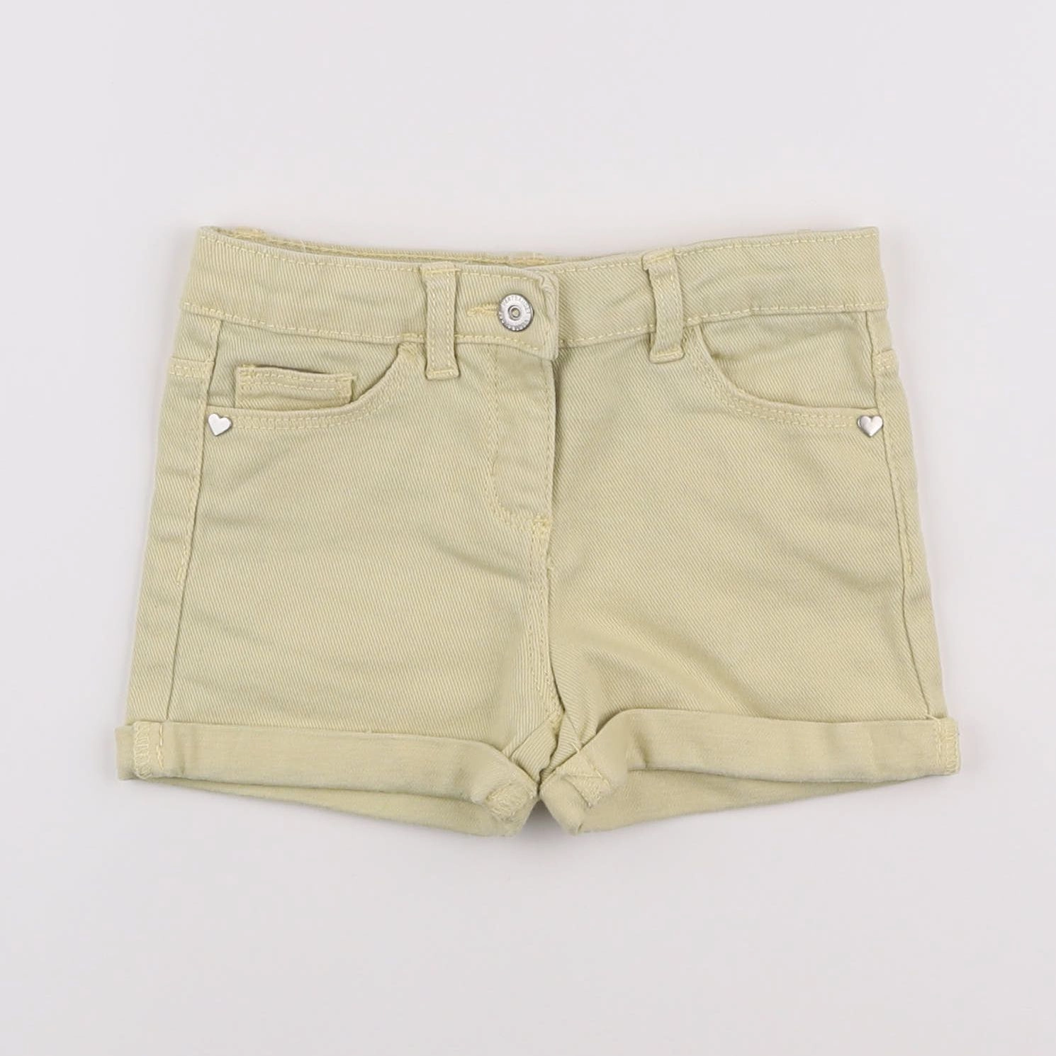 Vertbaudet - short jaune - 3 ans