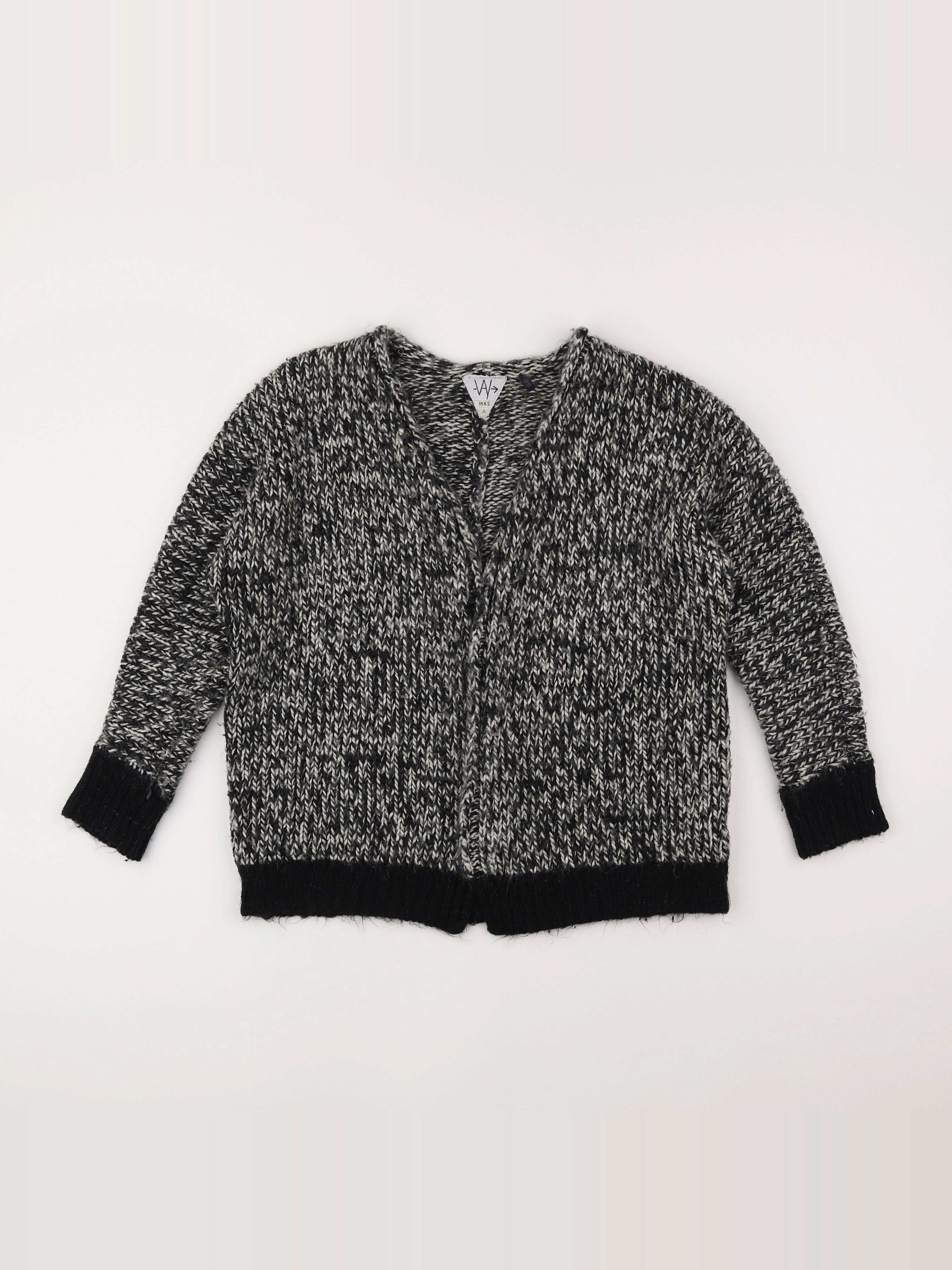 IKKS - gilet gris - 10 ans