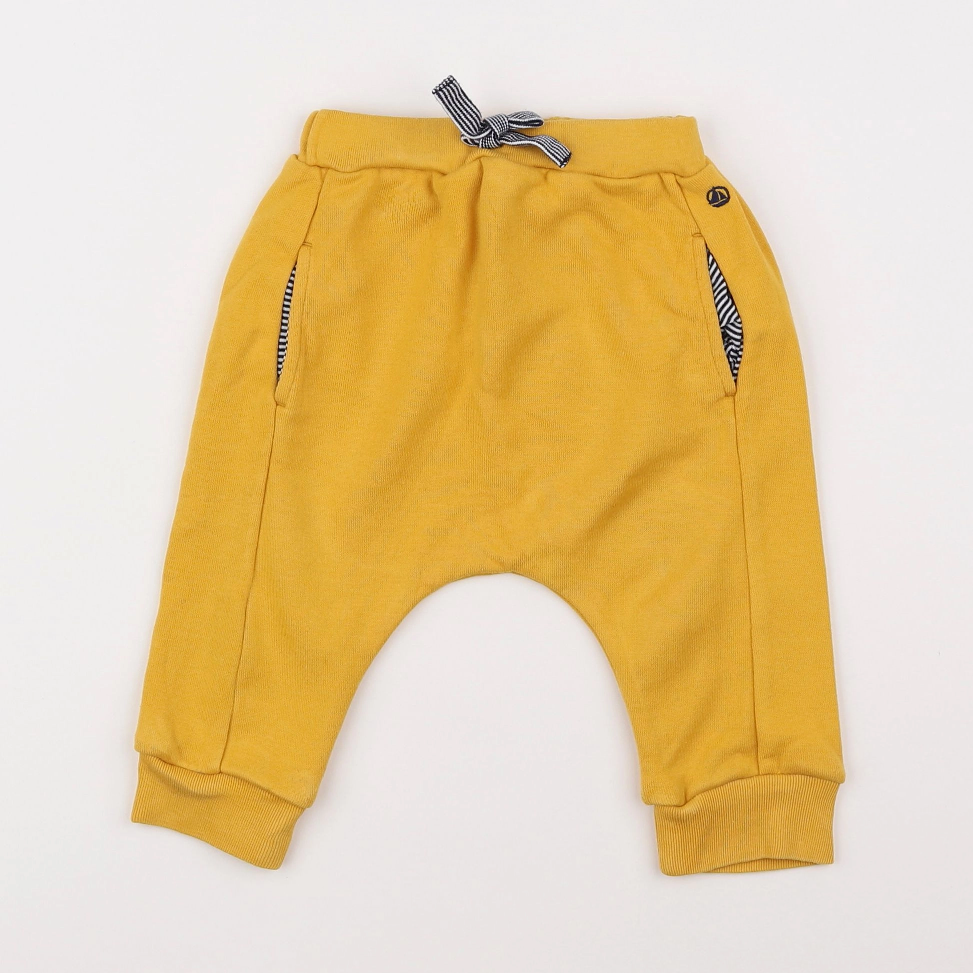 Petit Bateau - sarouel jaune - 6 mois