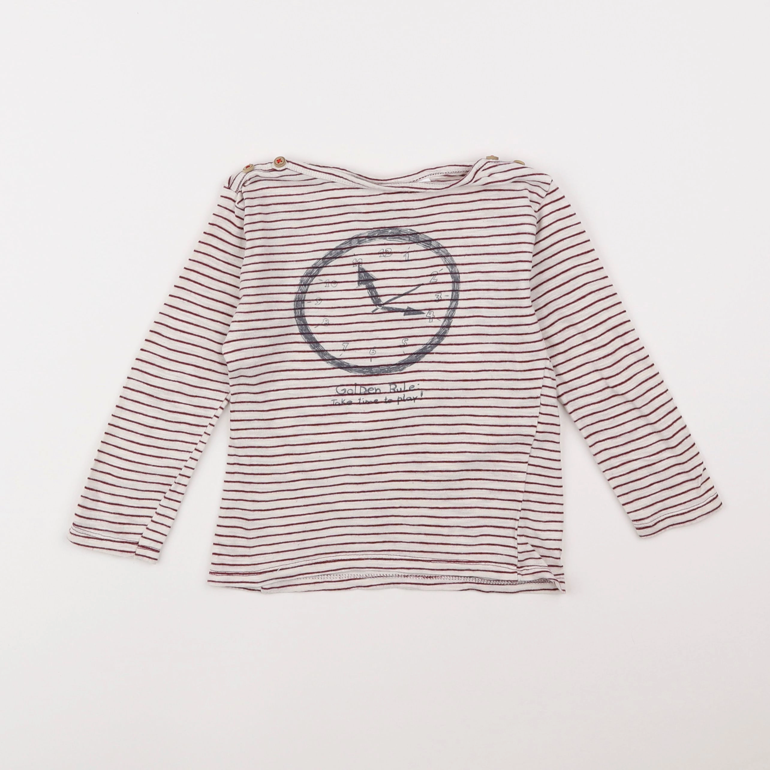 Zara - tee-shirt rouge - 12/18 mois