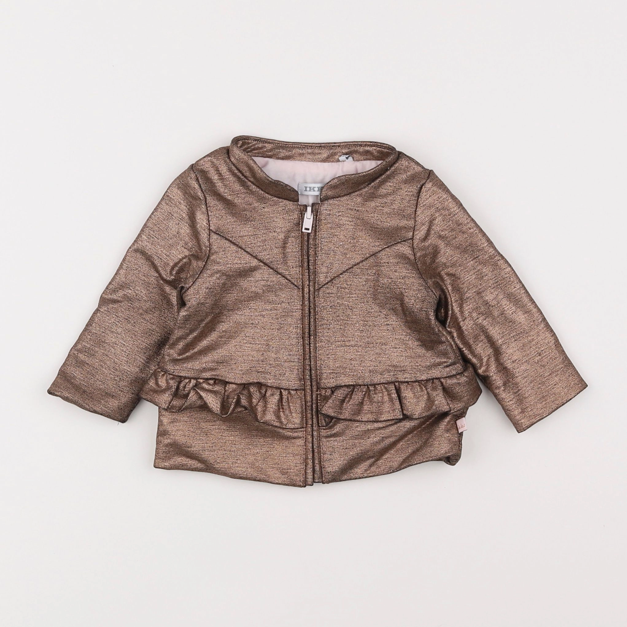IKKS - sweat bronze - 6 mois