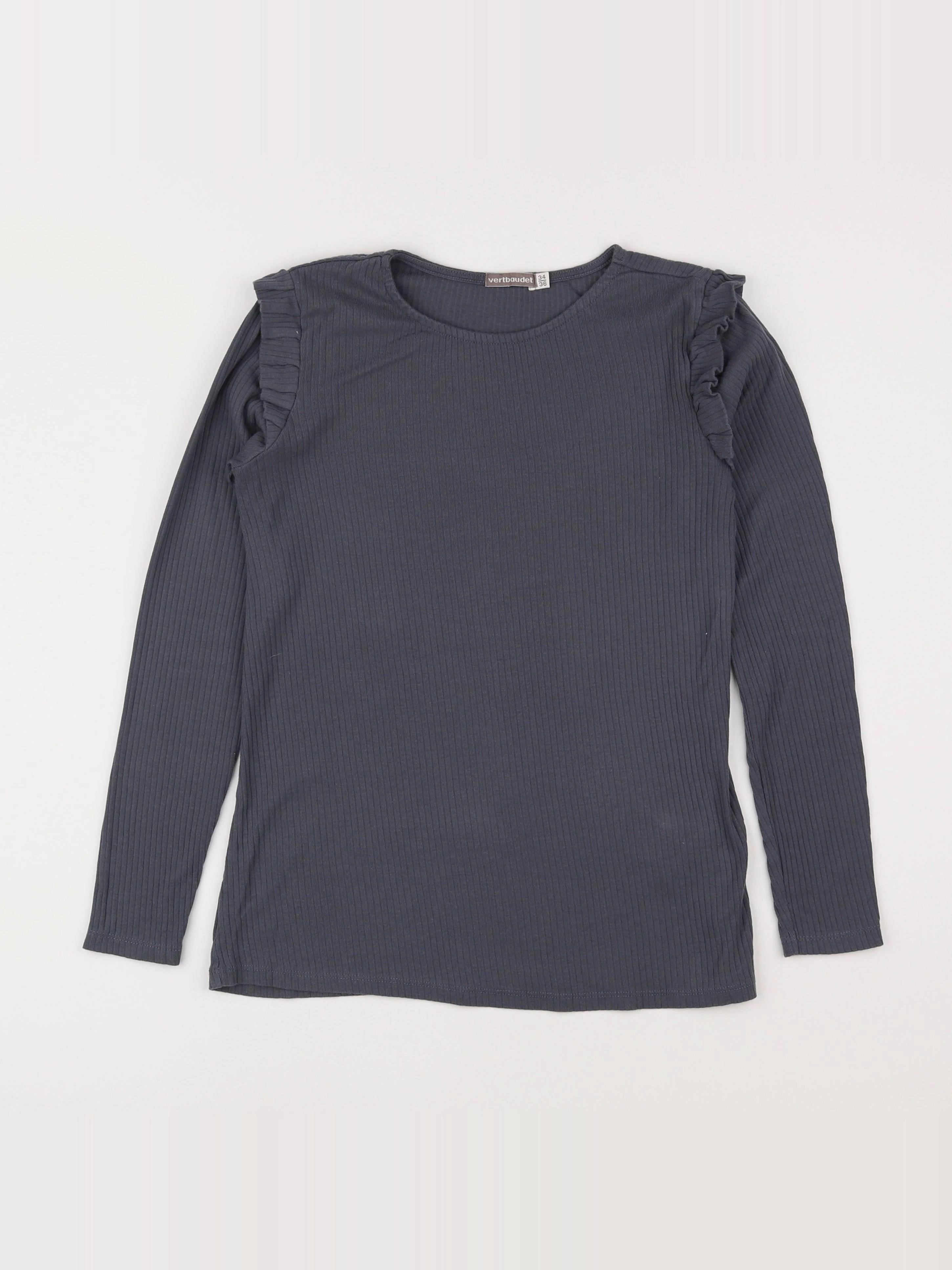 Vertbaudet - tee-shirt grossesse gris - 34 à 36