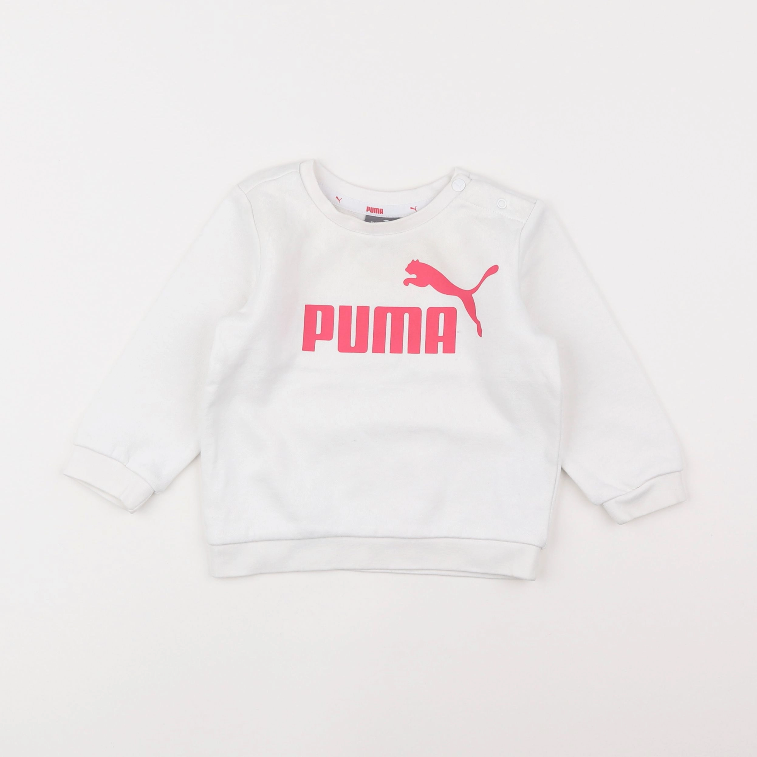 Puma - sweat blanc - 9/12 mois