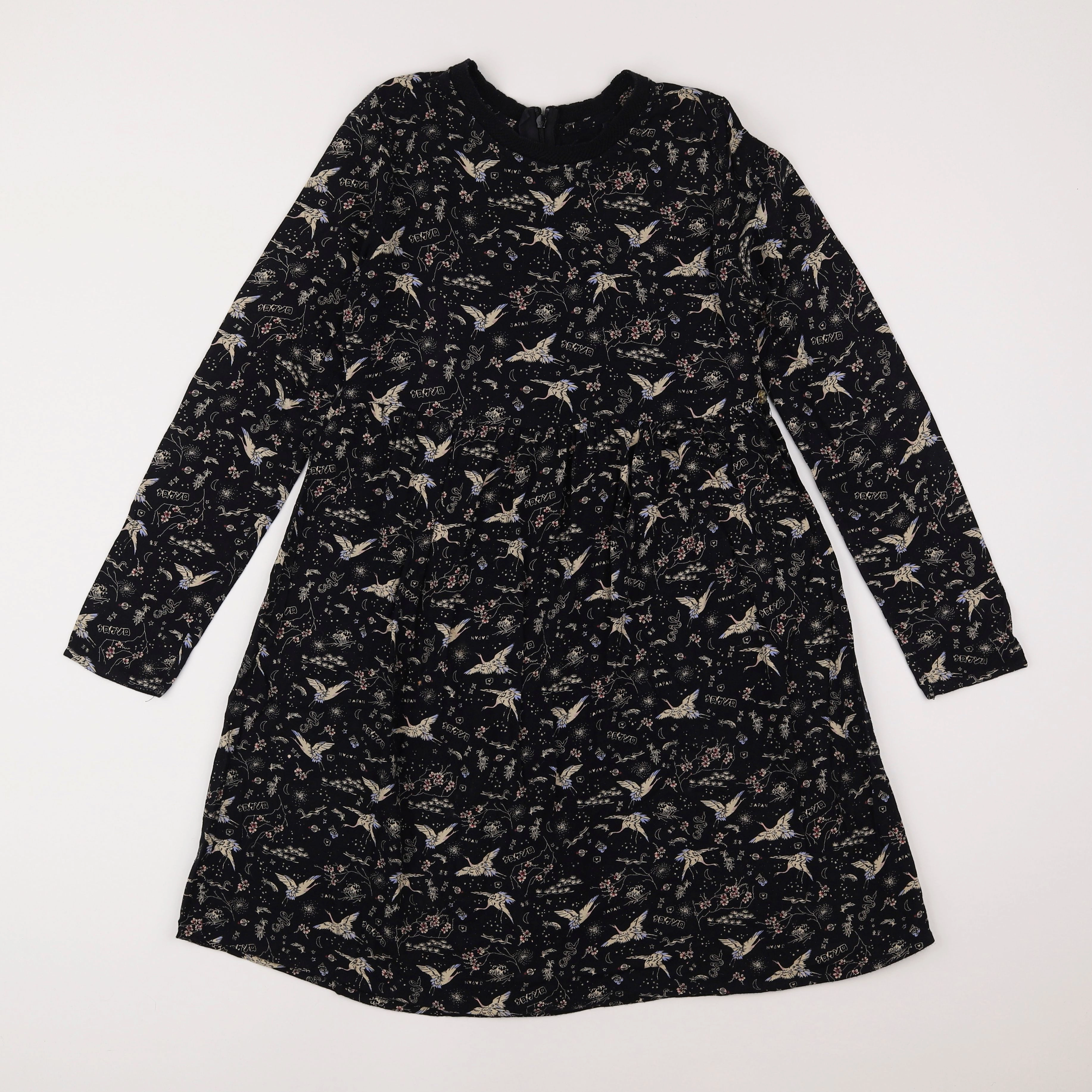 IKKS - robe noir - 12 ans