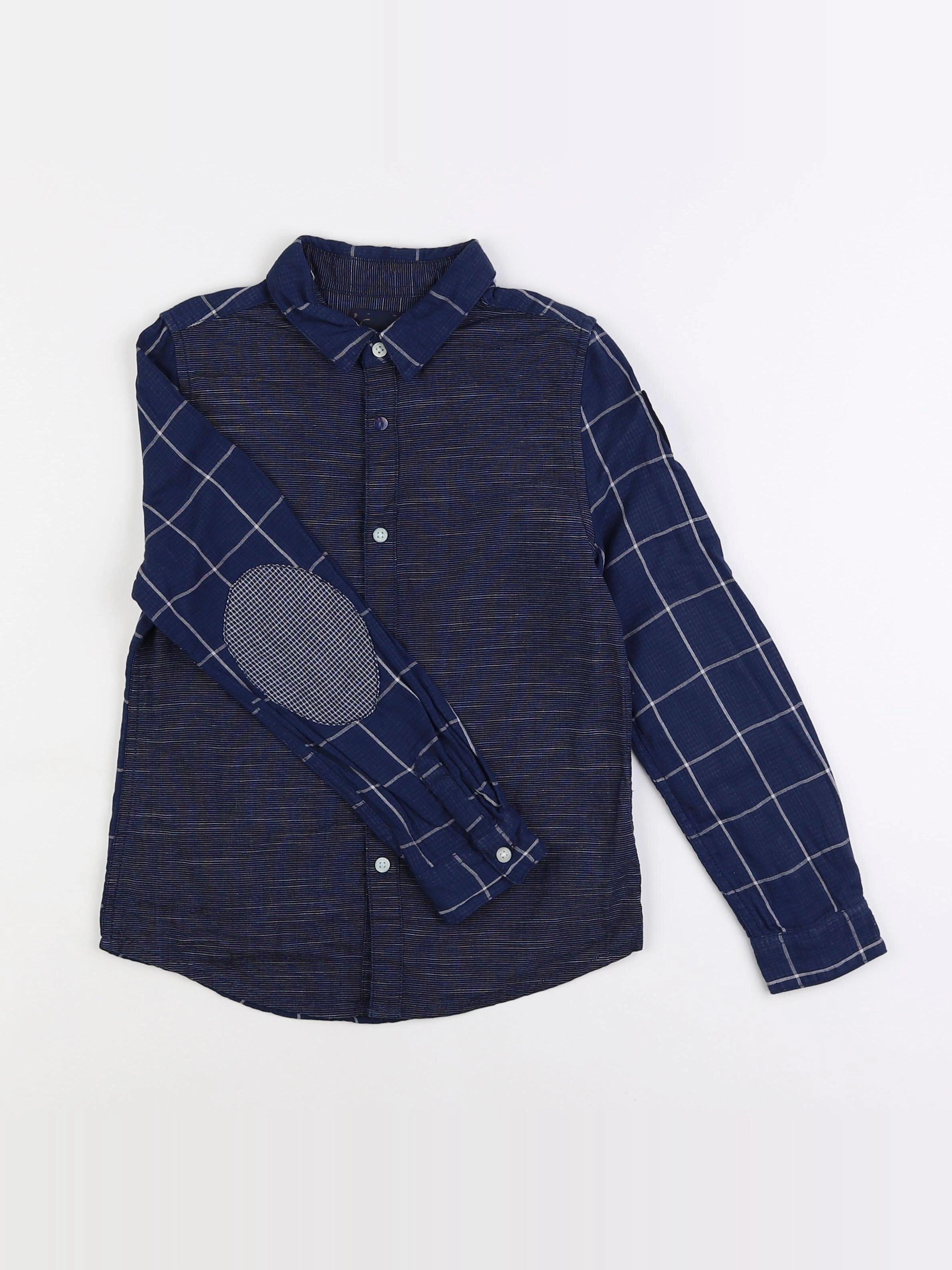 IKKS - chemise bleu - 8 ans