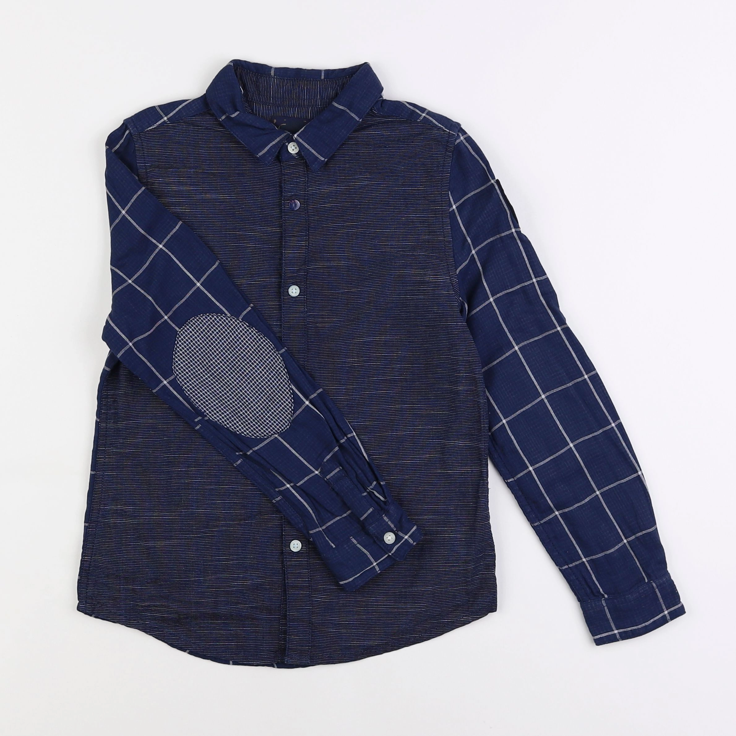 IKKS - chemise bleu - 8 ans