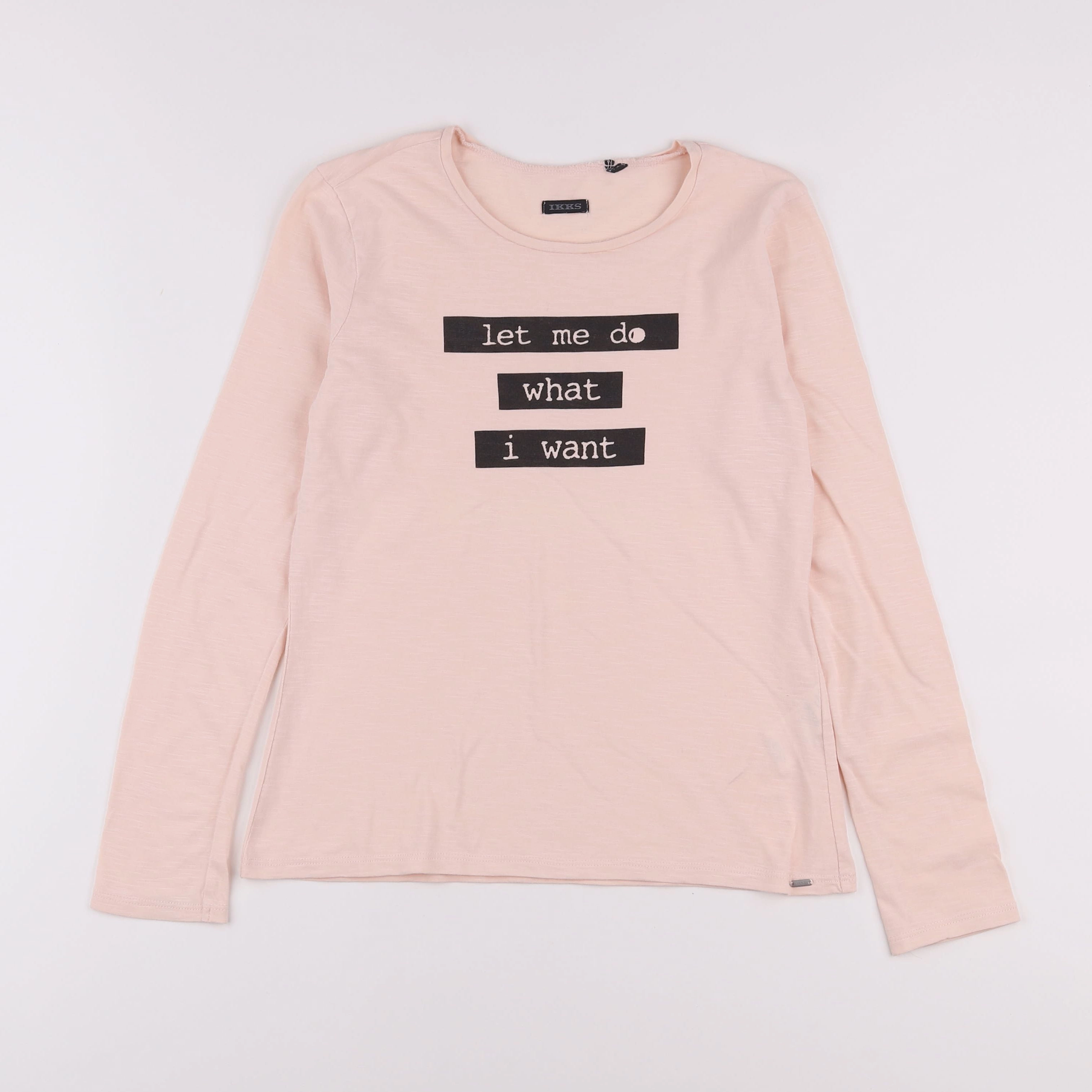 IKKS - tee-shirt rose - 12 ans