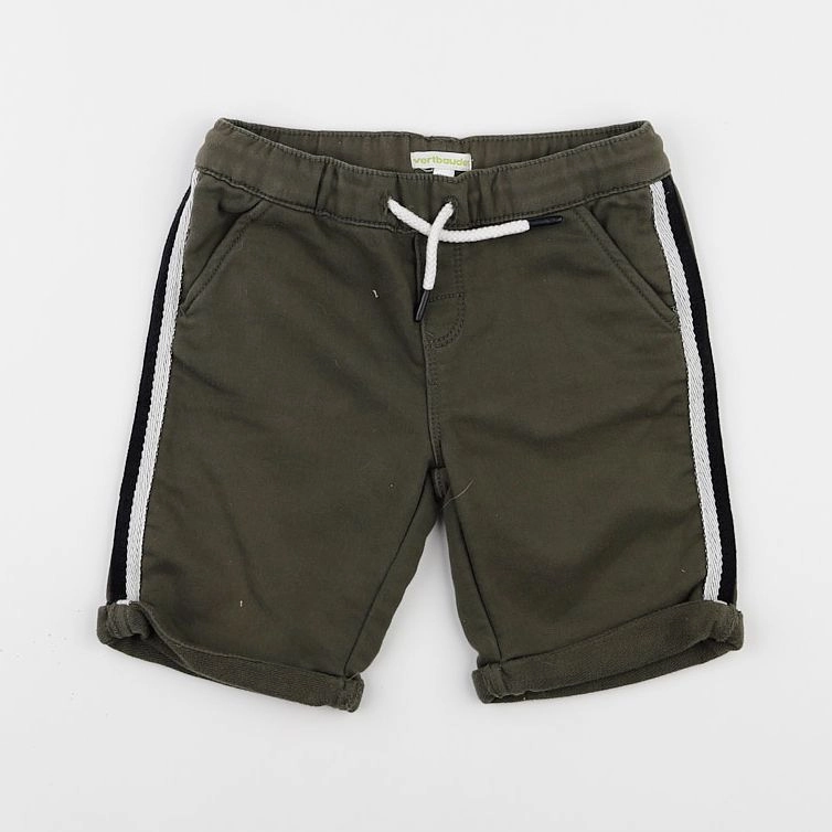 Vertbaudet - short vert - 7 ans