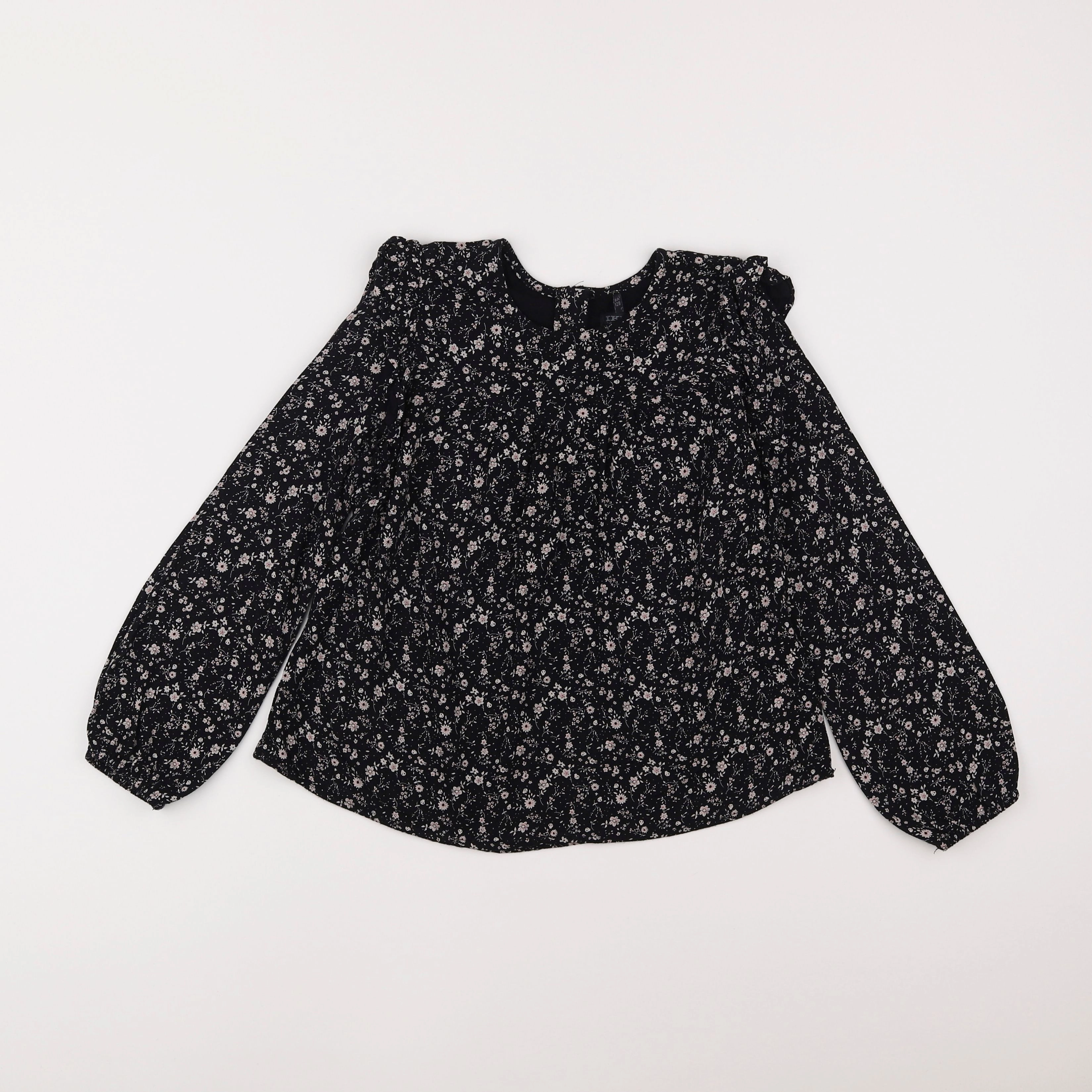 IKKS - blouse noir - 8 ans