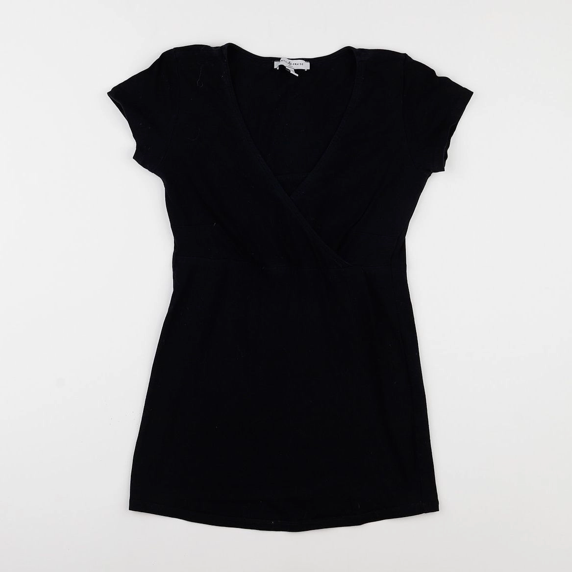 Envie de fraise - tee-shirt grossesse noir - 36 à 38