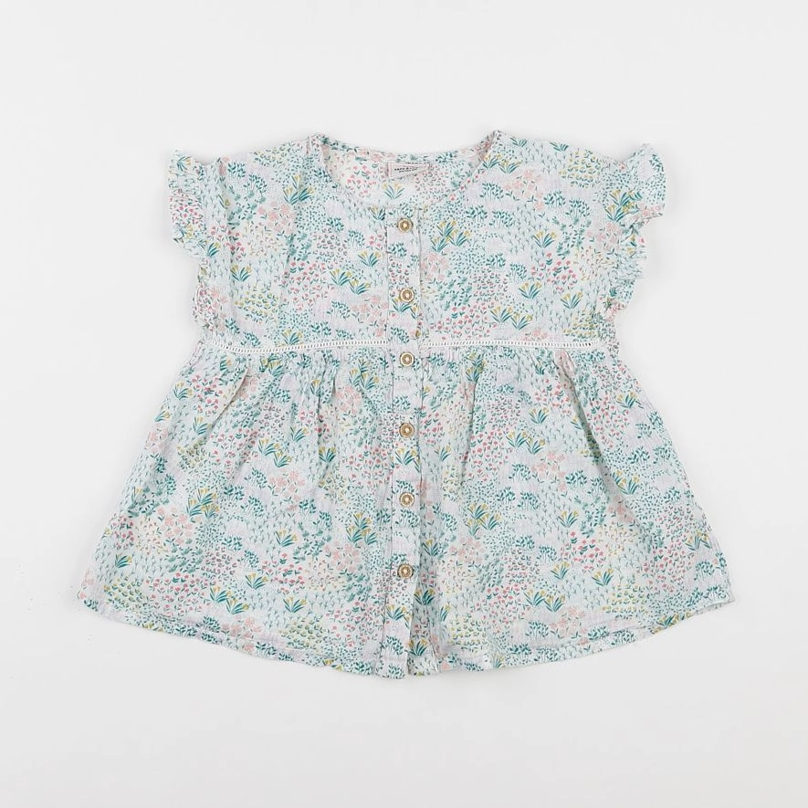 Tape à l'oeil - blouse bleu - 4 ans