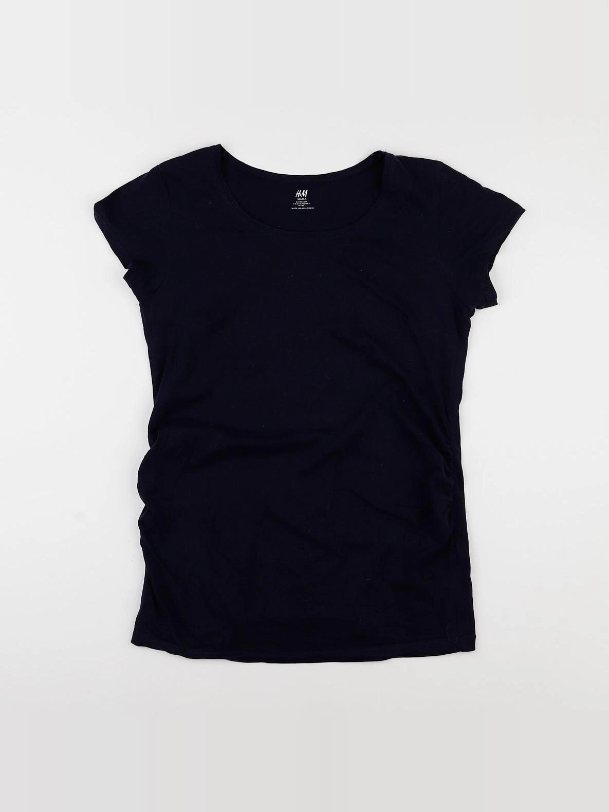 H&M - tee-shirt grossesse bleu - 36 à 38