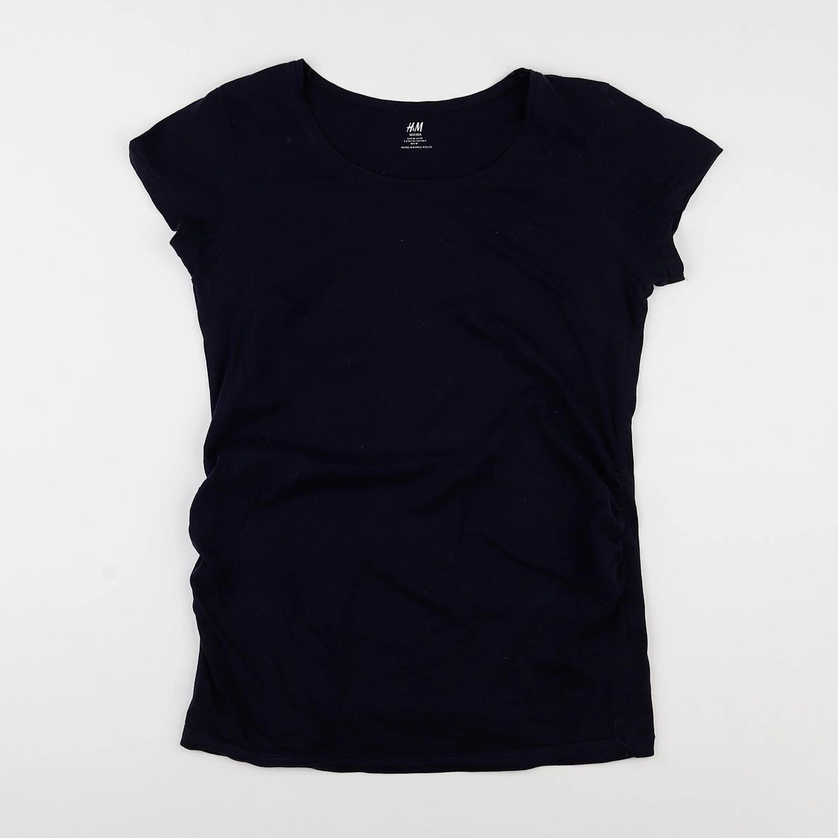H&M - tee-shirt grossesse bleu - 36 à 38