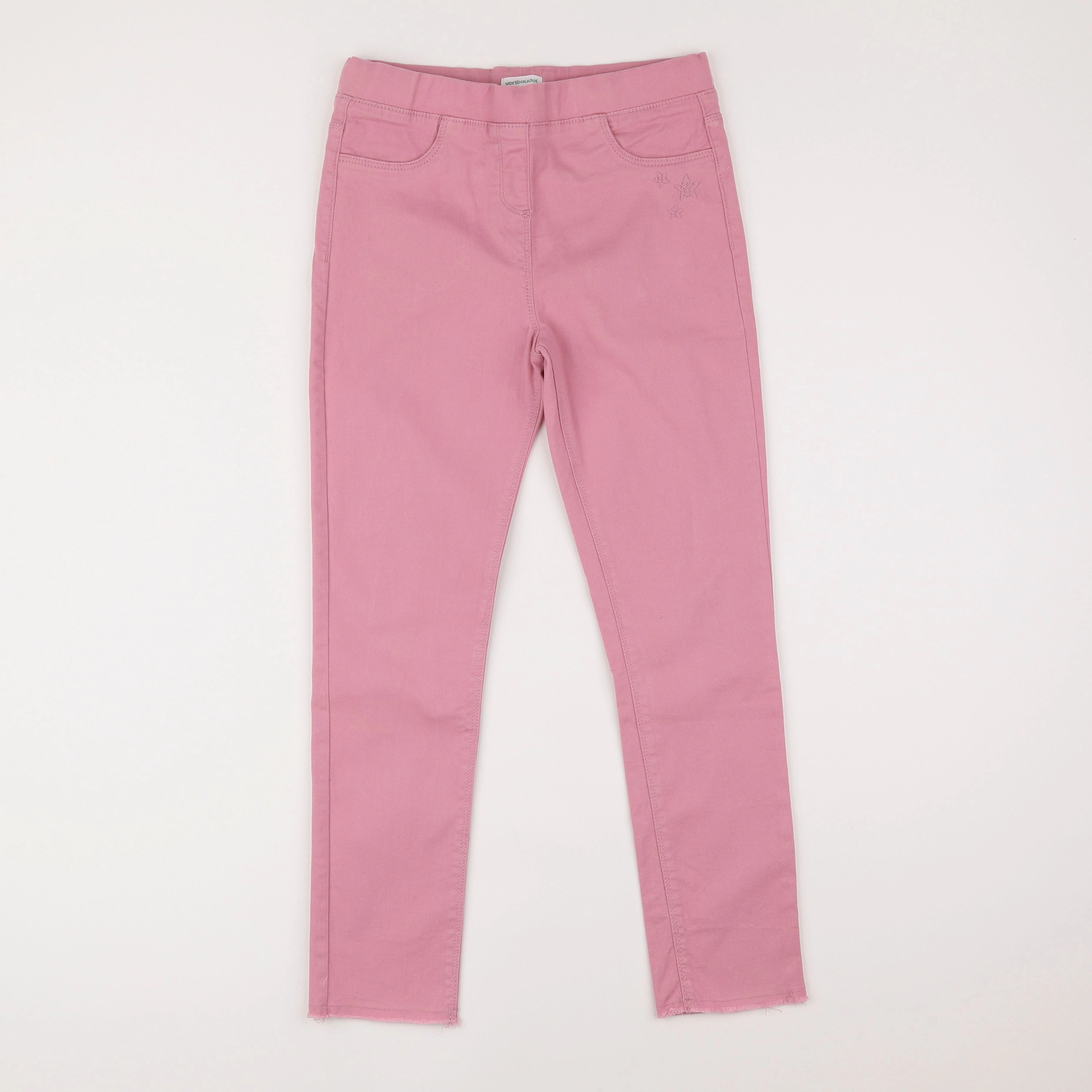 Vertbaudet - jegging rose - 10 ans