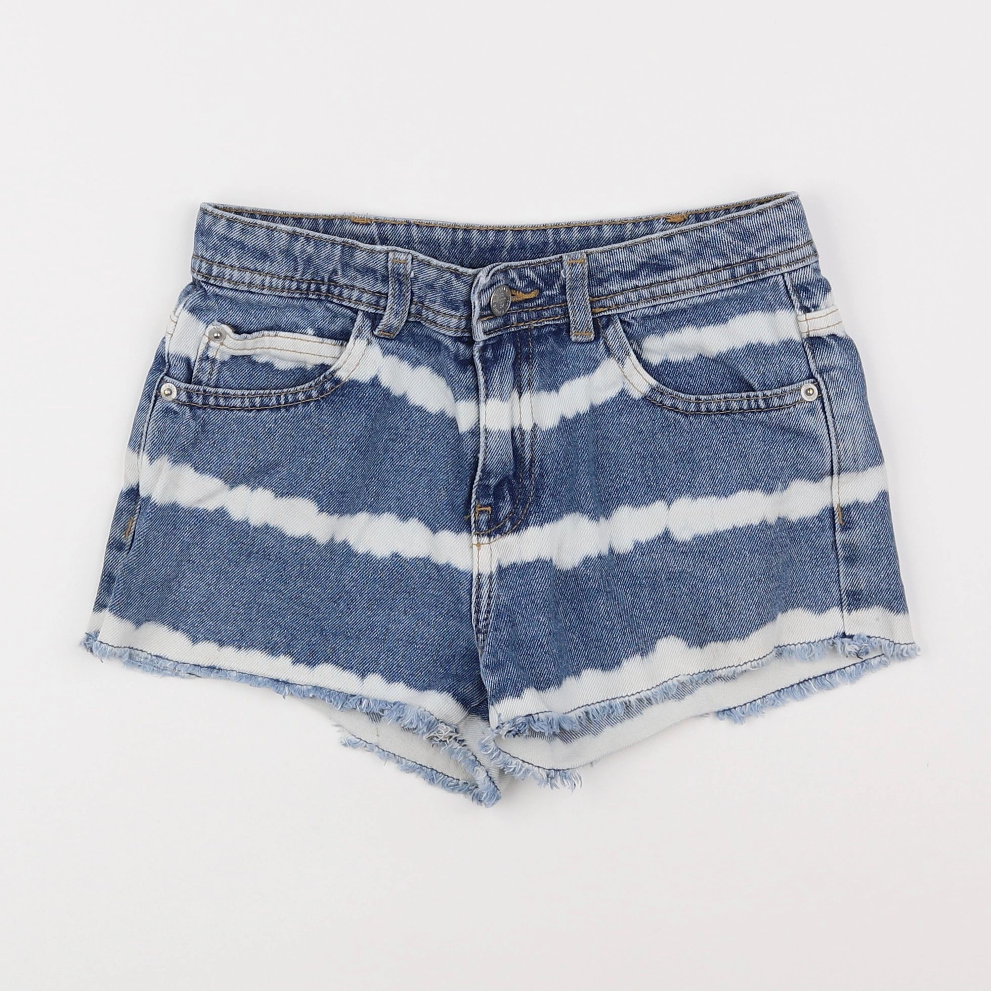 Marks & Spencer  - short bleu - 9/10 ans