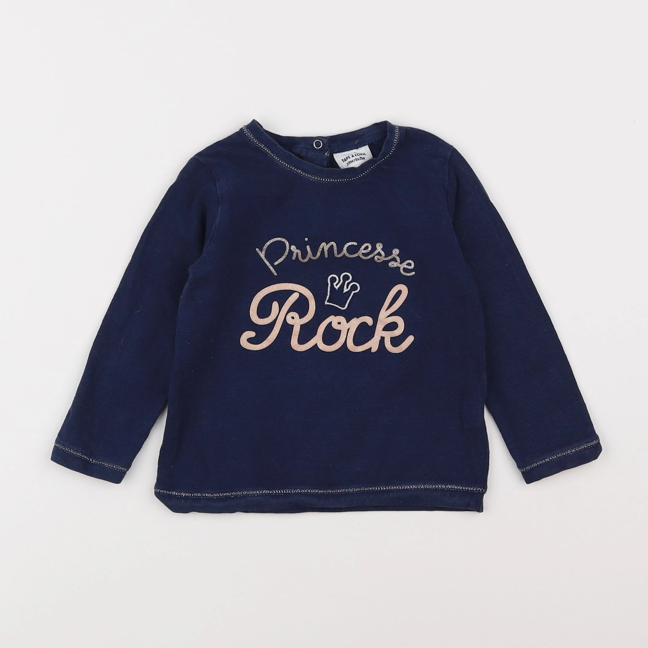 Tape à l'oeil - tee-shirt bleu - 2 ans